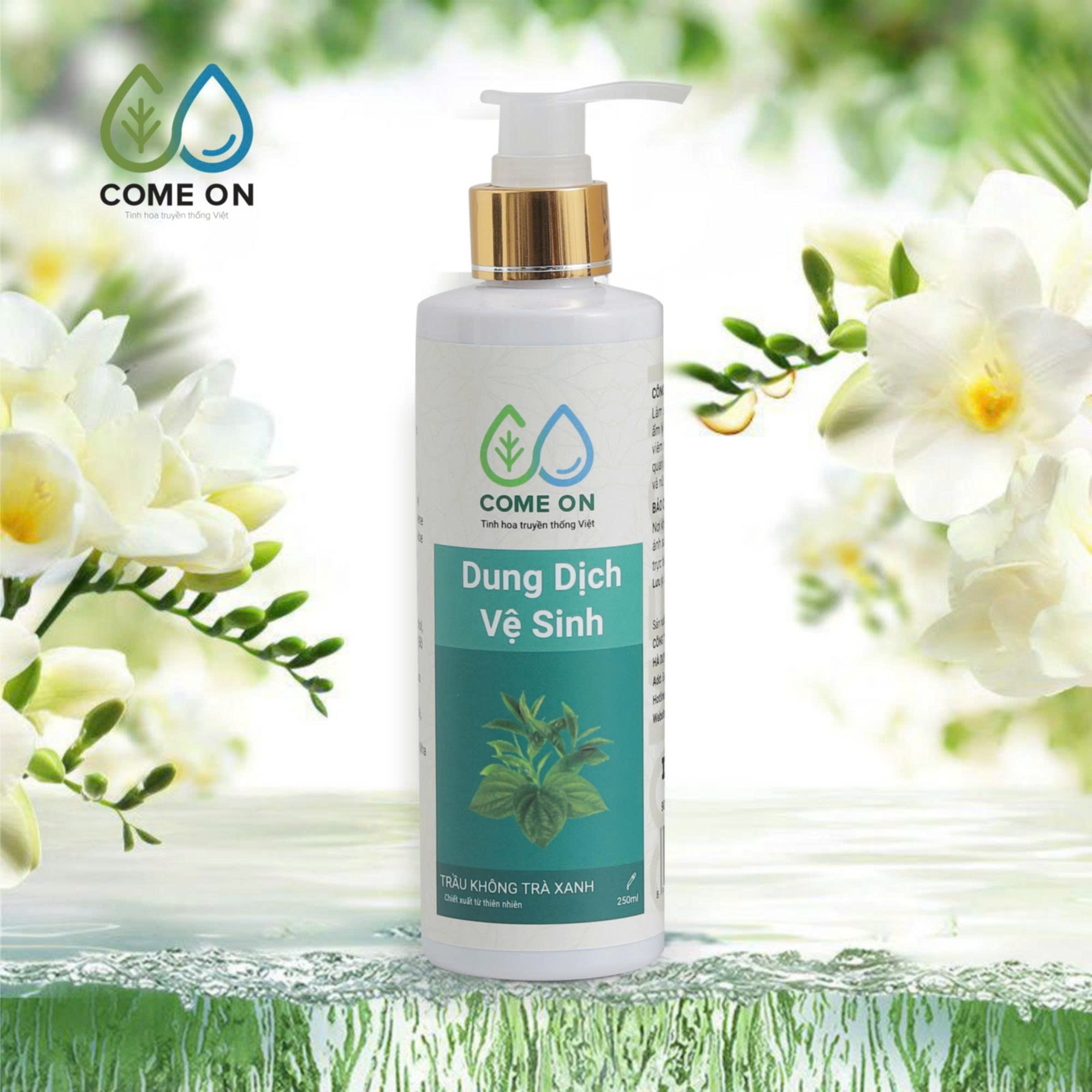 Dung dịch vệ sinh COME ON sử dụng cho mẹ bầu, nam, nữ và tuổi dậy thì 250ml