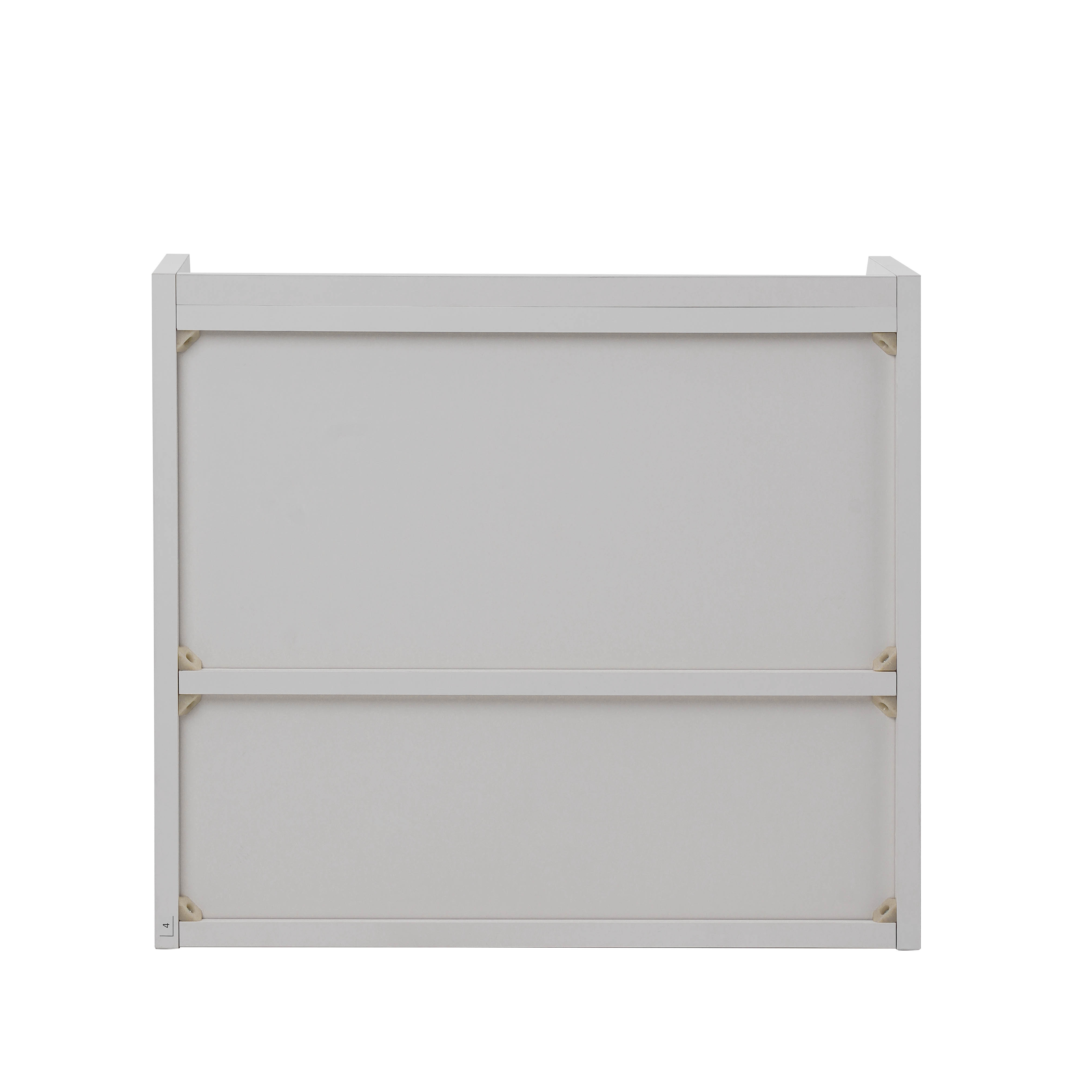 Kệ Mini Nookie DOWN 470x200 – Trắng Vân Gỗ – MDF Phủ Giấy_391399
