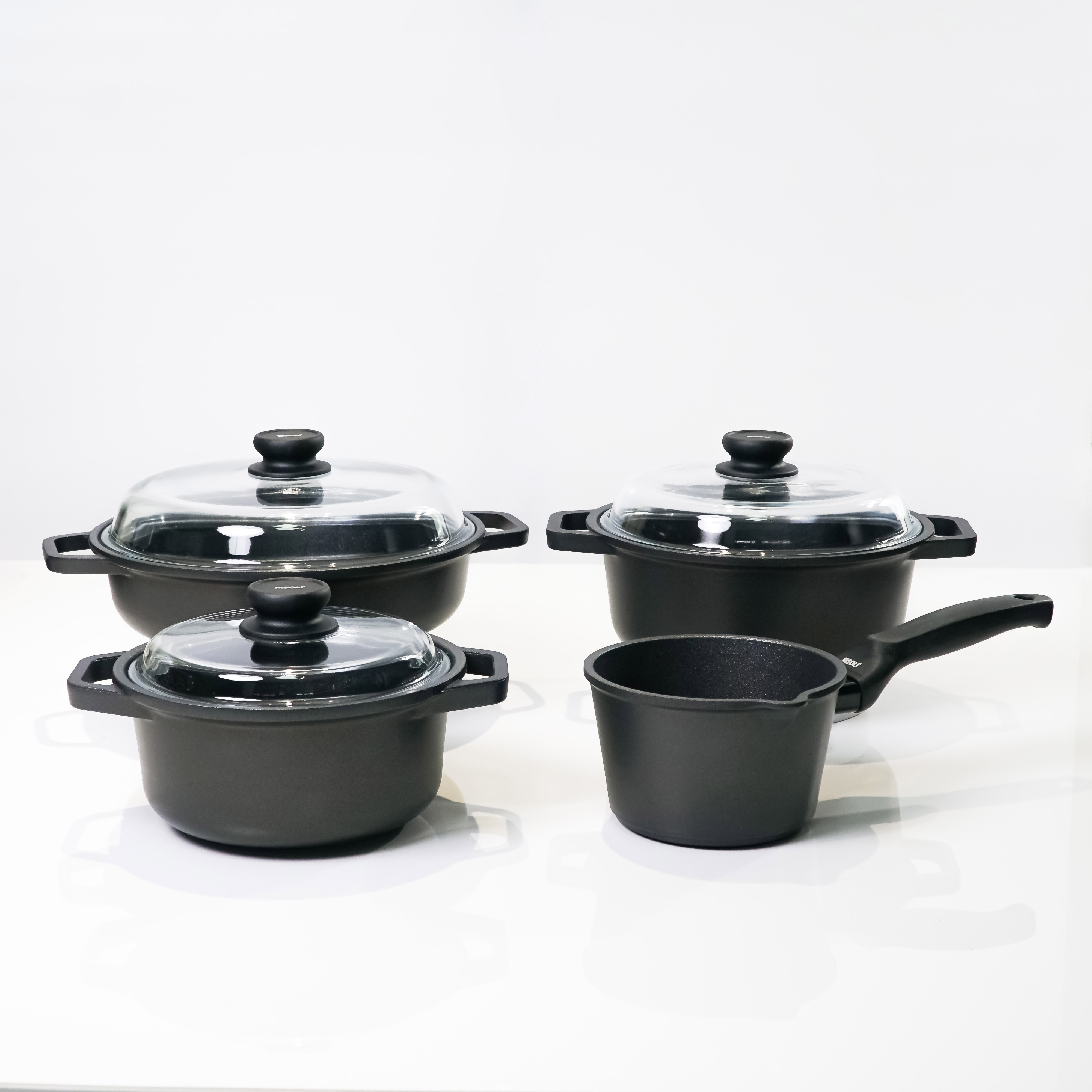 Bộ Nồi Risoli Black-03SET7PZ0IN2 - Phân phối chính hãng