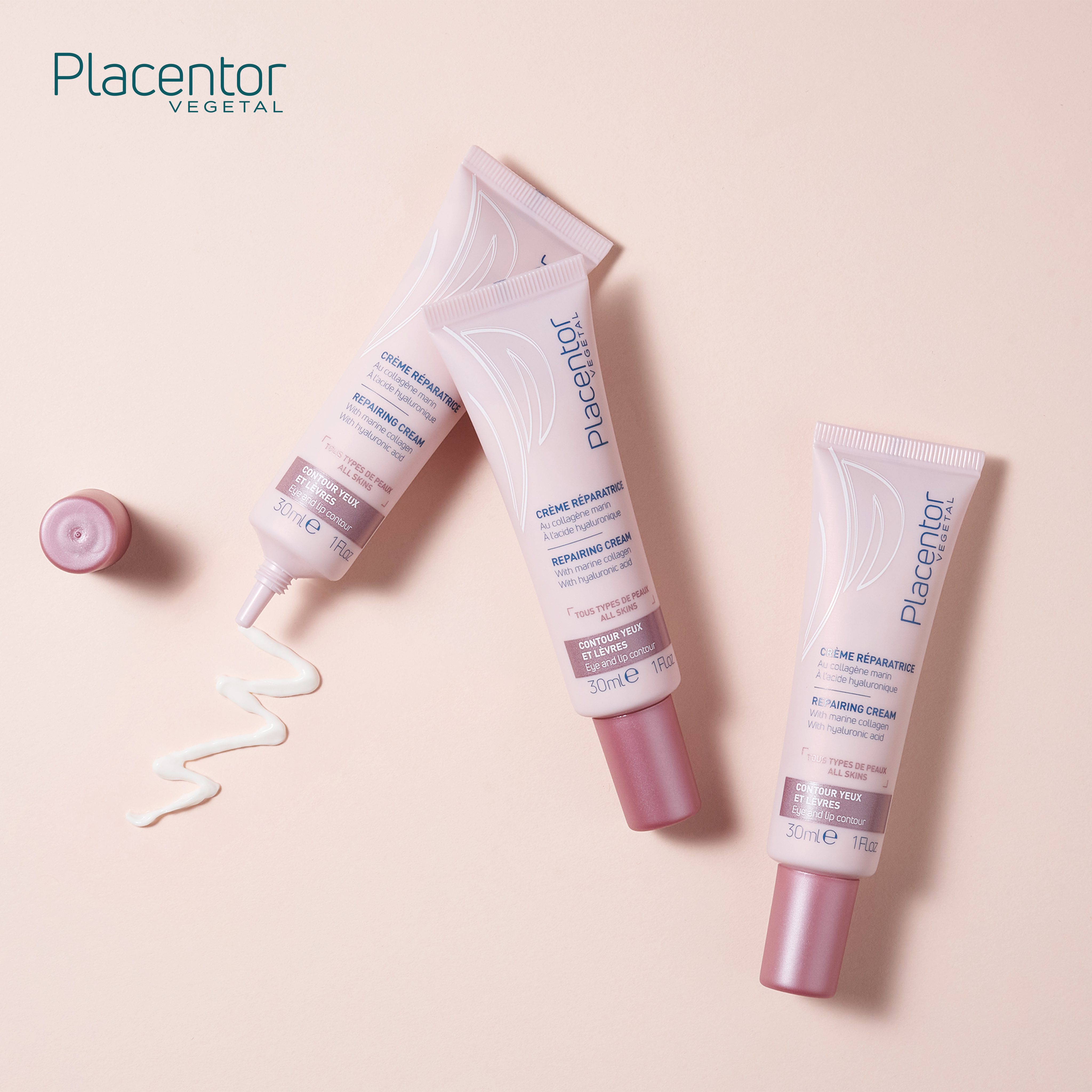 Kem Dưỡng Ẩm Mắt Và Môi Placentor Vegetal Creme Reparatrice Yeux Et Levres Repairing Cream Eye And Lip - 3