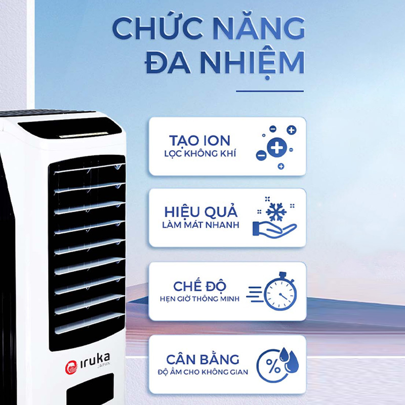 Quạt hơi lạnh Iruka I-99