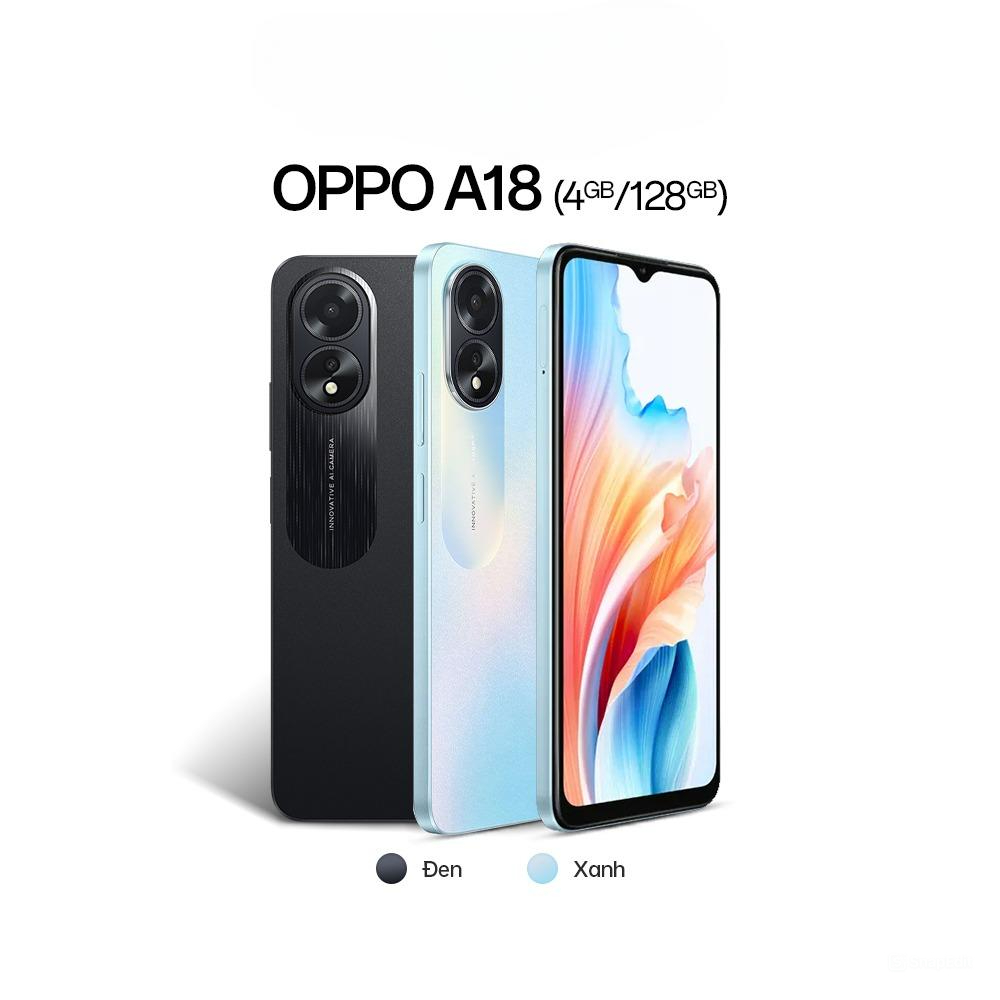 Điện thoại OPPO A18 128GB - Phân phối chính hãng