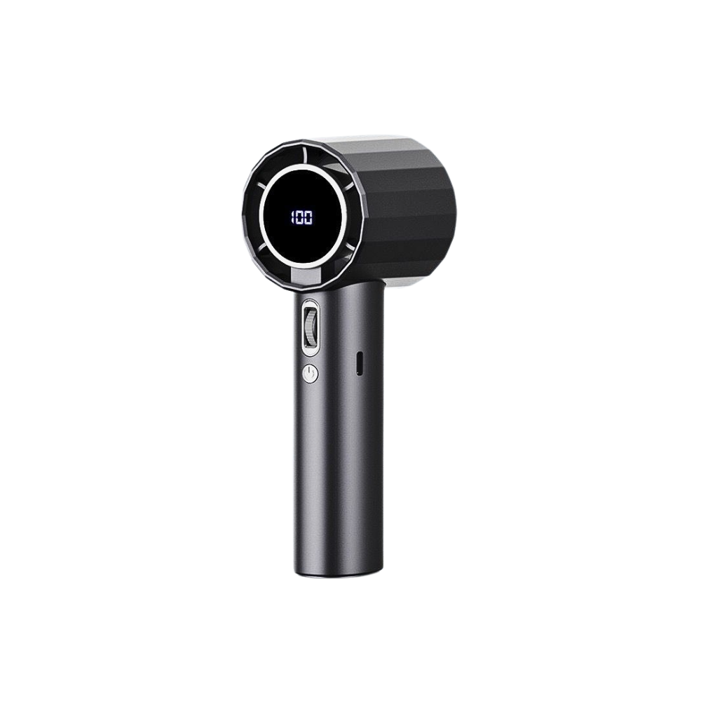 Quạt cầm tay mini Kachi MK400 pin khoẻ 100 cấp độ gió - 9