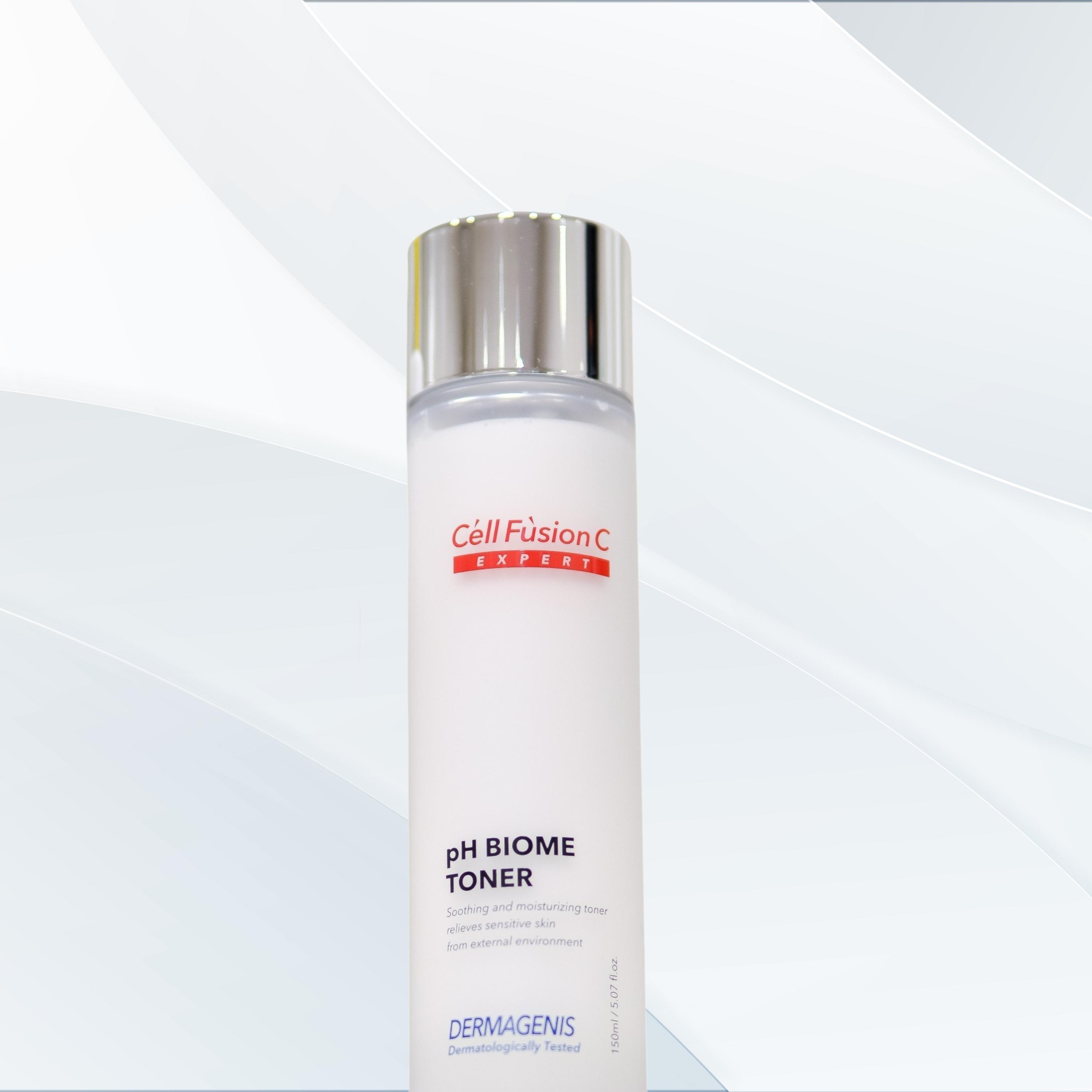 Toner Cấp Ẩm, Tăng Cường Hàng Rào Bảo Vệ Da - Cell Fusion C Expert Dermagenis pH Biome Toner 150ml-duoc-ban-tai-Droppiimart