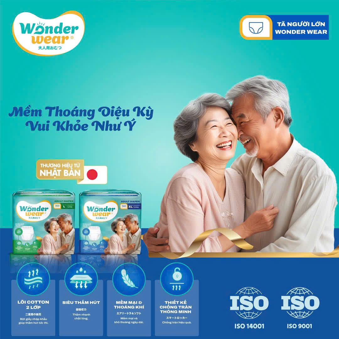 Tã người lớn WONDER WEAR size L (10 miếng)