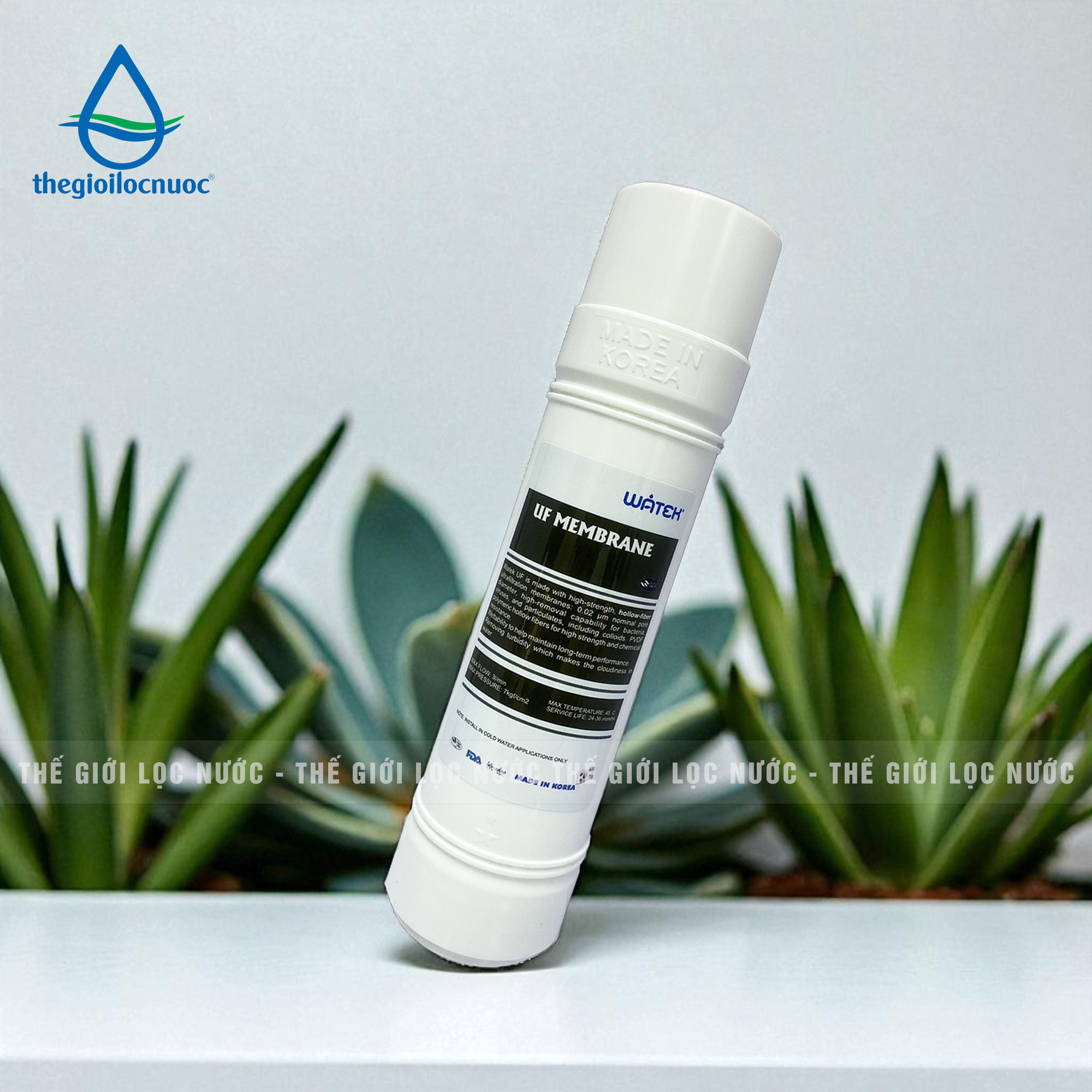 Màng lọc UF đúc nguyên khối Hàn Quốc 120 lít/h, model: FK-UF120