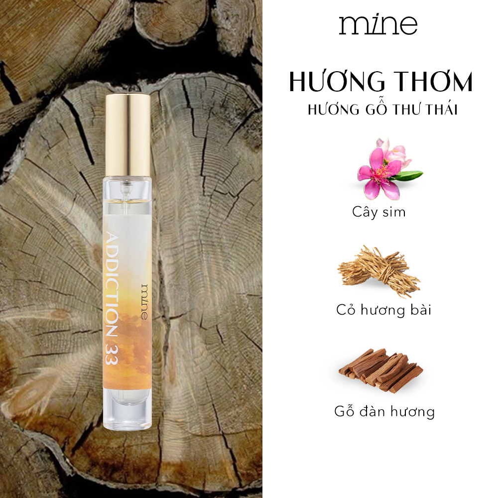 Nước hoa Mine Addiction 33 lưu hương 6-8h 9ml