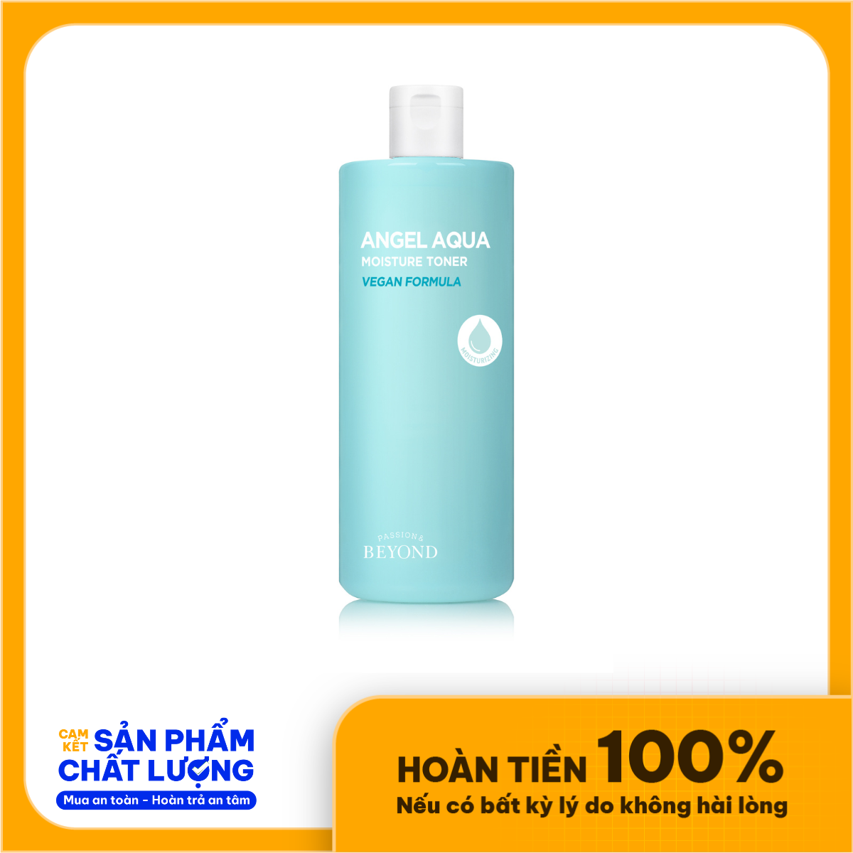 Nước hoa hồng dưỡng ẩm Thuần chay BEYOND Angel Aqua Moisture Toner 500ml-duoc-ban-tai-Siêu Thị Ánh Nguyệt
