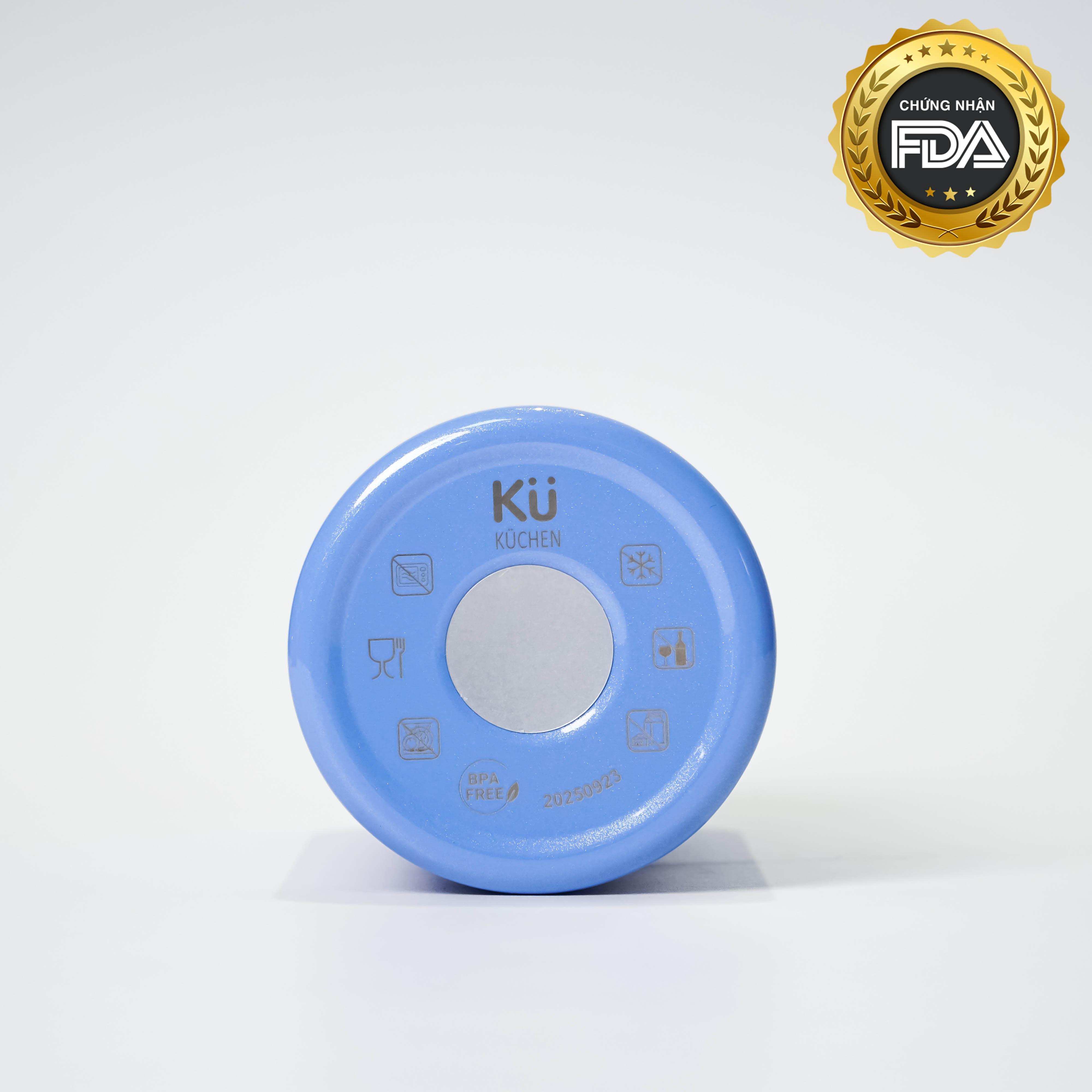 Bình giữ nhiệt cao cấp KÜCHEN (FDA) KU25730 - Màu xanh