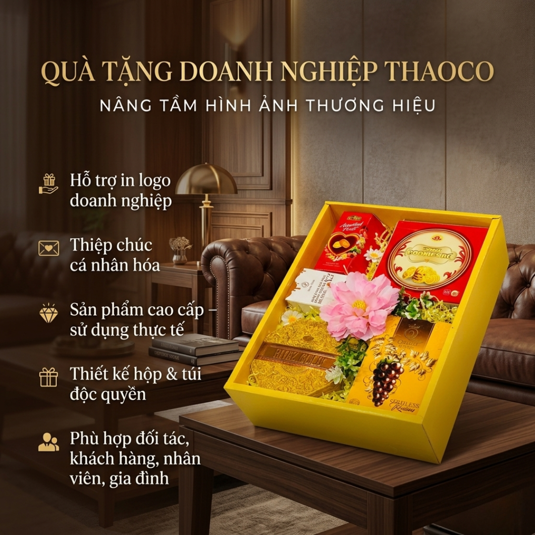 Quà Tặng Doanh Nghiệp Thịnh Lộc Bền Lâu – Quà Tặng  Tri Ân Sang Trọng Giá Tốt (Kèm Túi Cao Cấp)