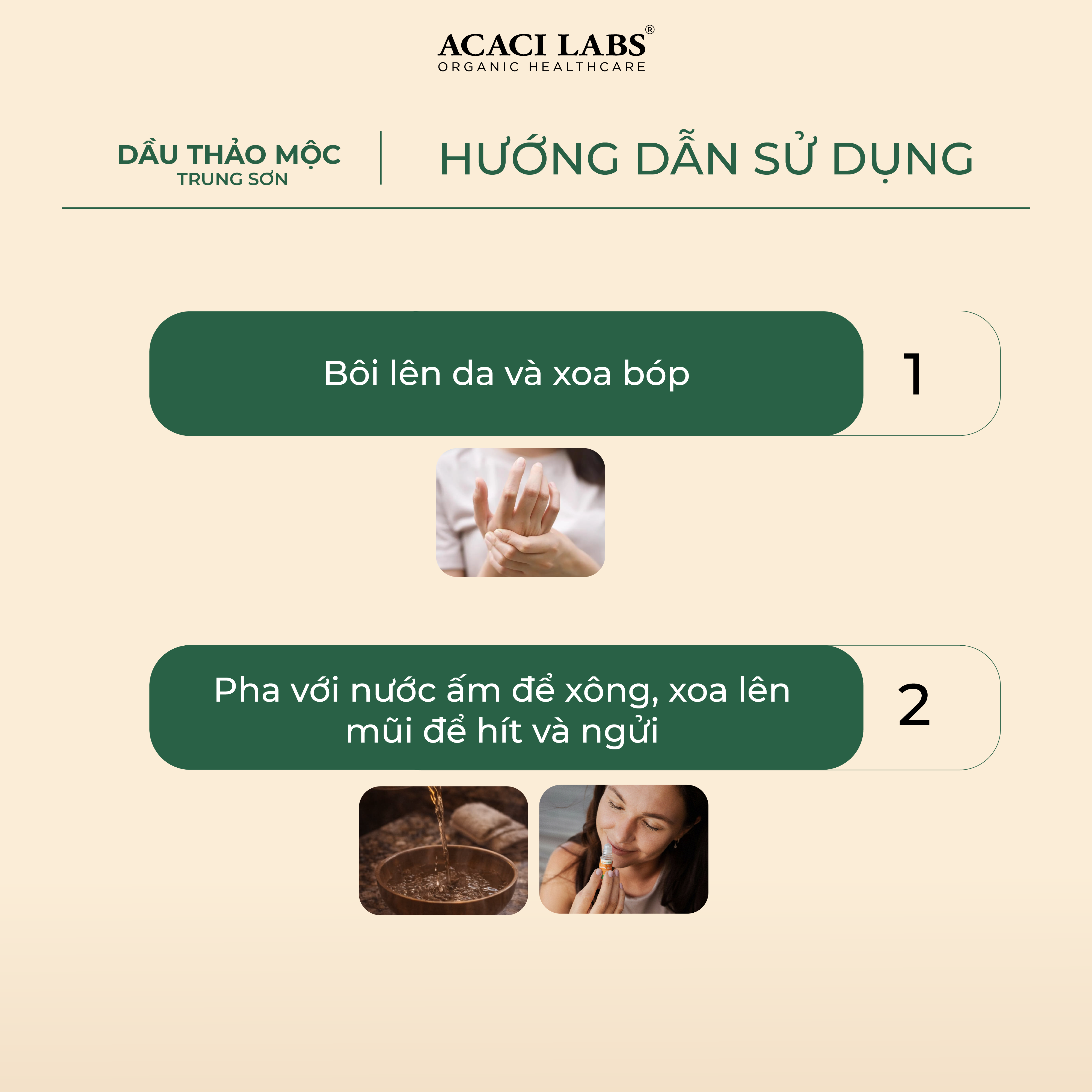 Dầu thảo mộc Trung Sơn chai 10ml (Hỗ trợ  dịu say tàu xe, đau vai gáy)