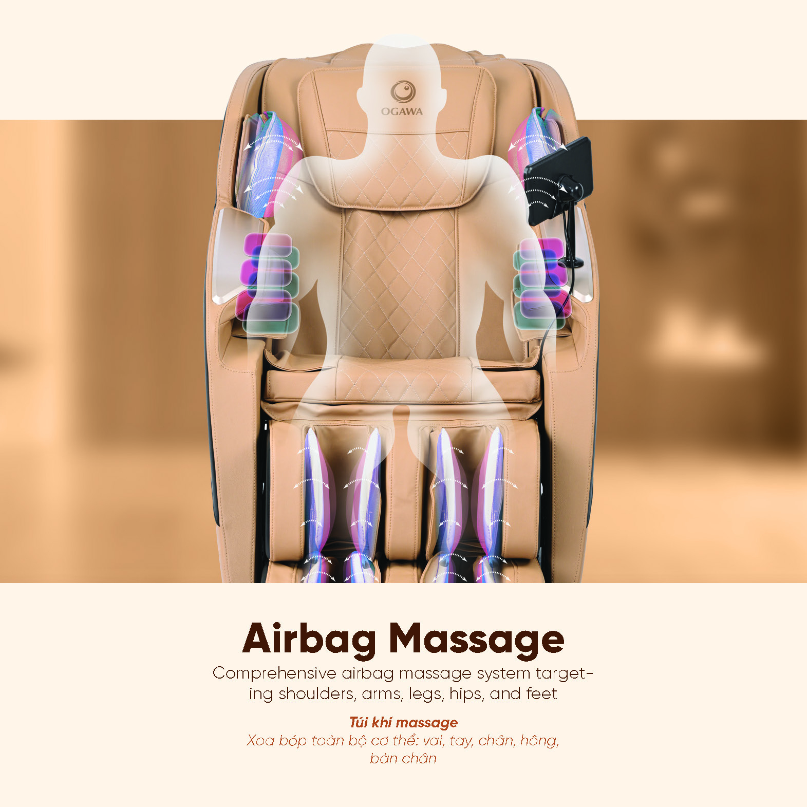 Ghế massage Smart X, hiệu Ogawa, (OGVN-3003)