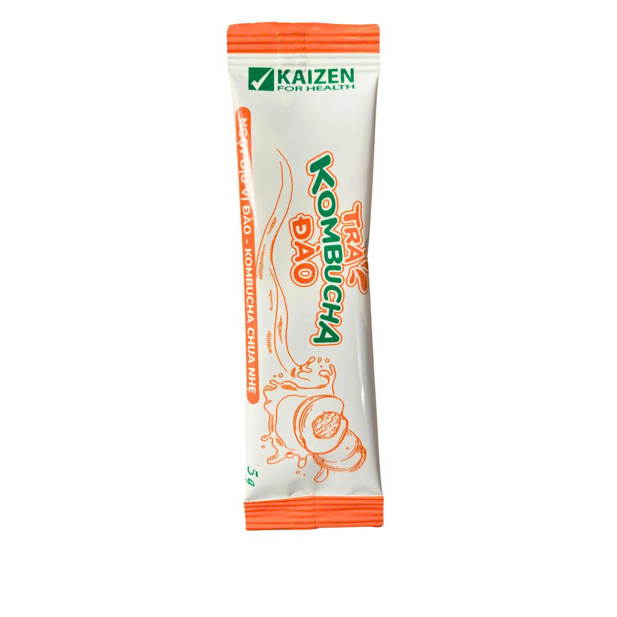 Trà Kombucha Đào ( Hộp 10 gói x 5g)