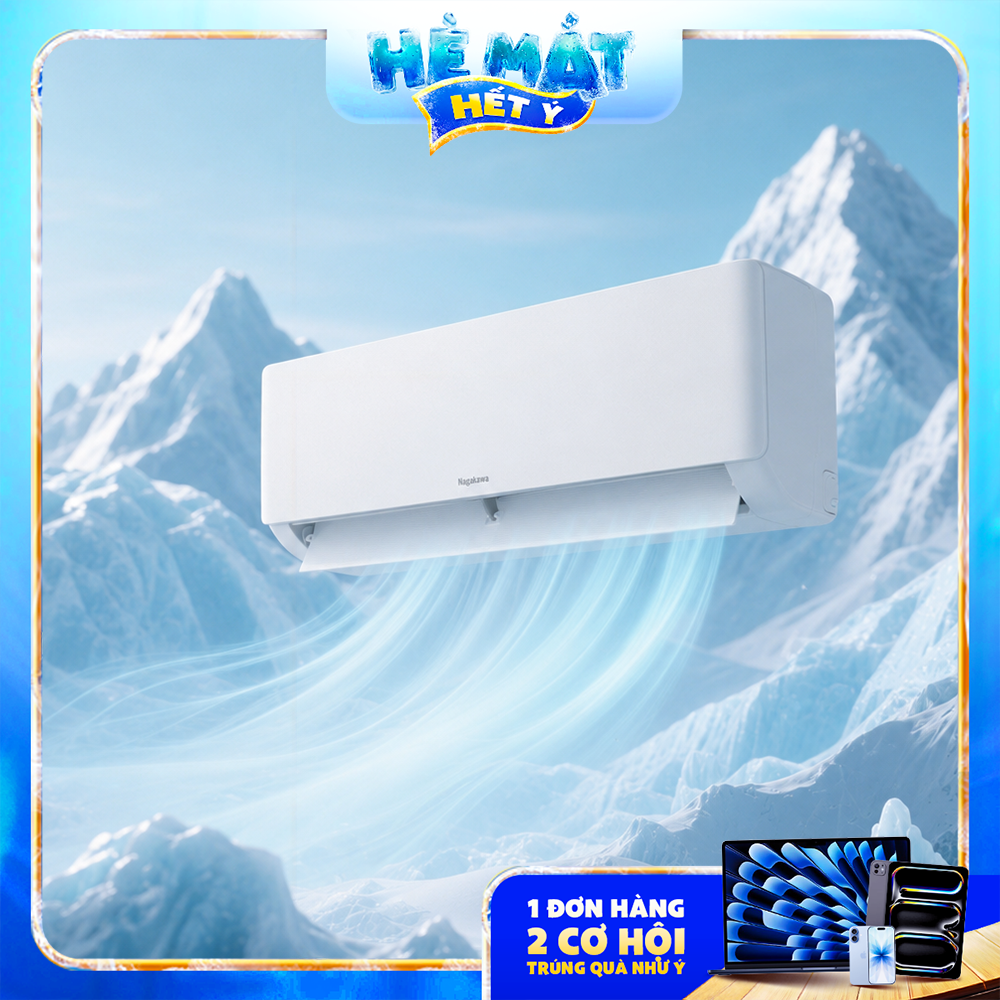 Máy lạnh Nagakawa Inverter 1 chiều NIS-C18R2T28 18000BTU