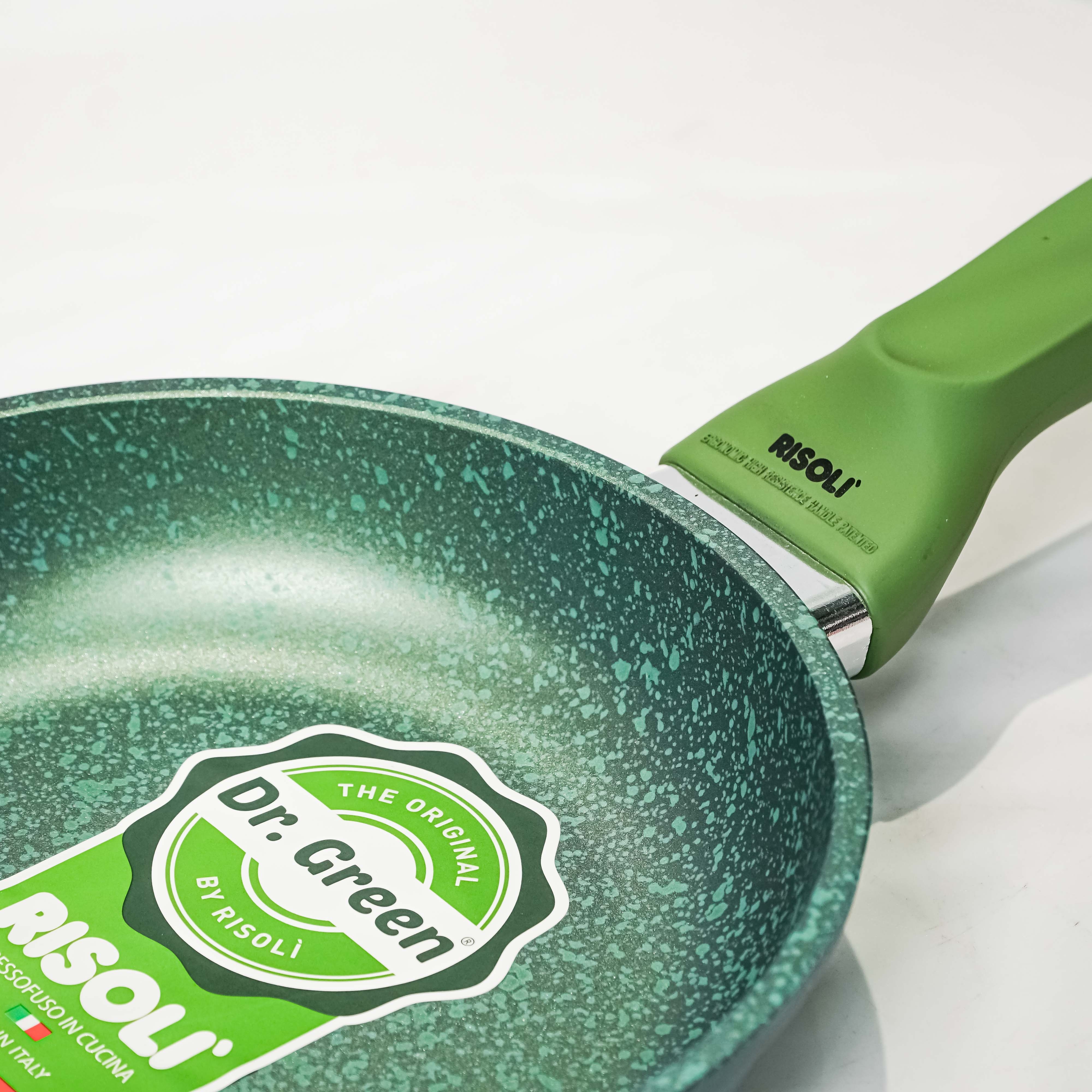 CHẢO CHỐNG DÍNH DR.GREEN® EXTRA INDUCTION - Model: CHAORisoli-00103DRIN/28