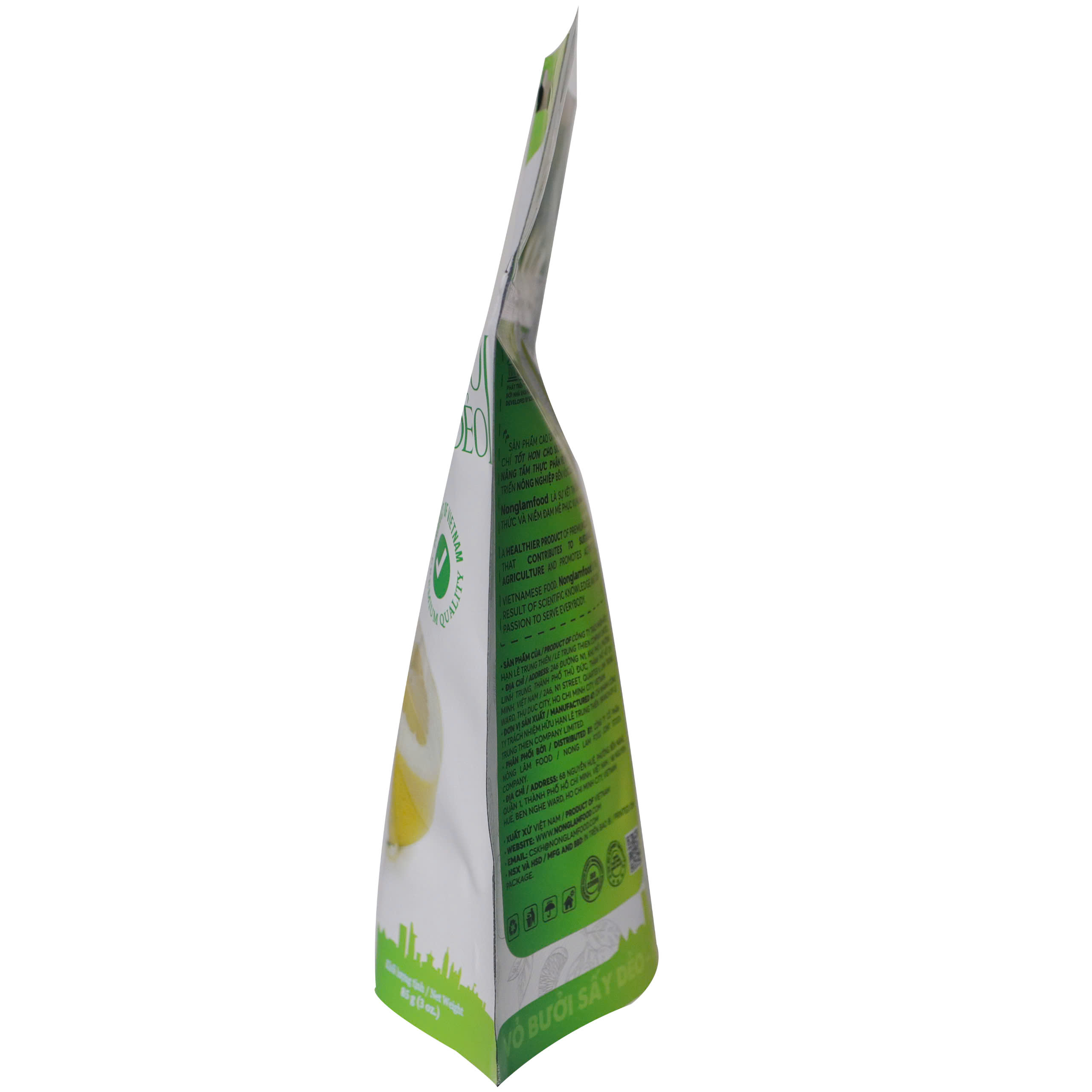 Vỏ Bưởi Sấy Dẻo Nonglamfood Túi 85g - 5