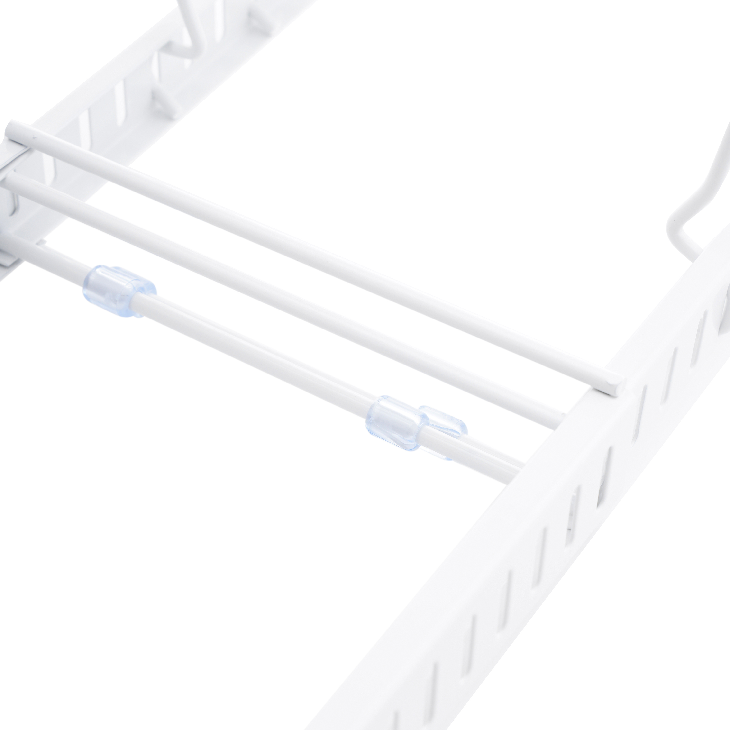 Kệ bếp inox đa năng điều chỉnh được độ dài - Trắng_342301