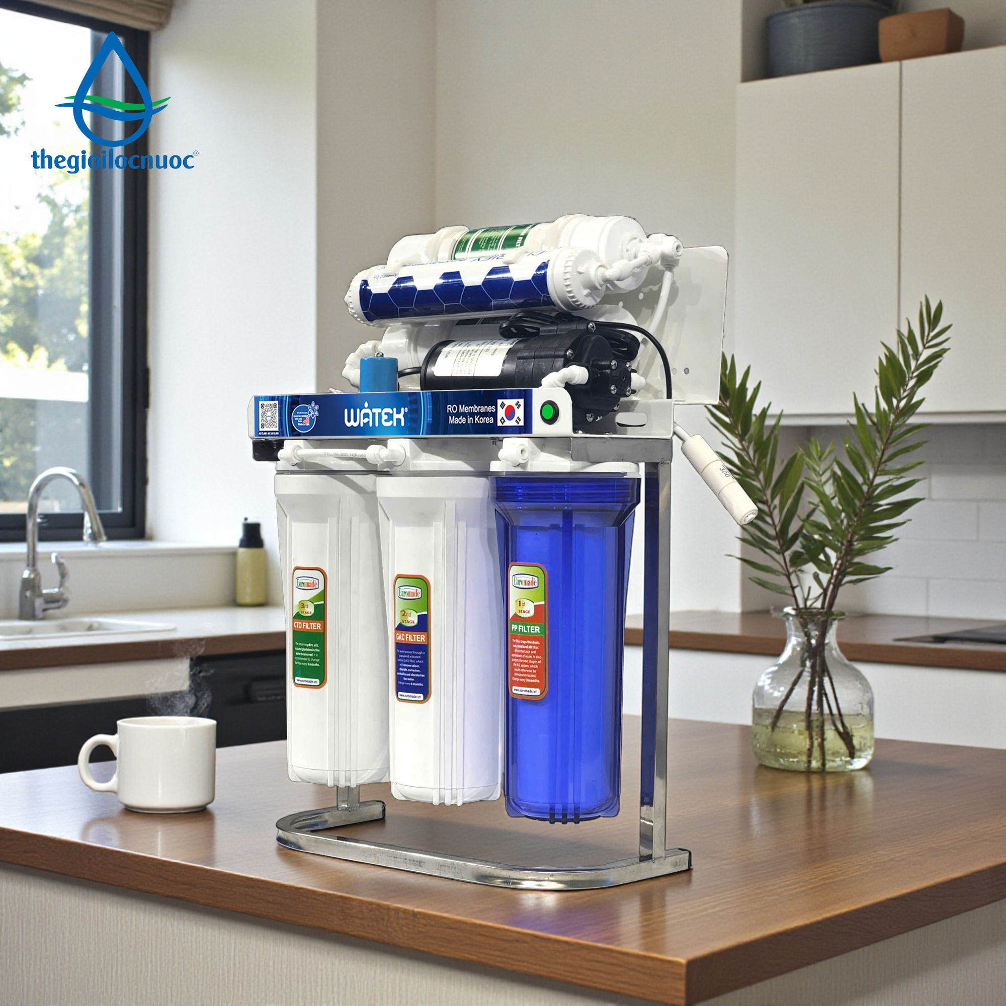 Máy lọc nước Watek, model: Eco-100RO - 2