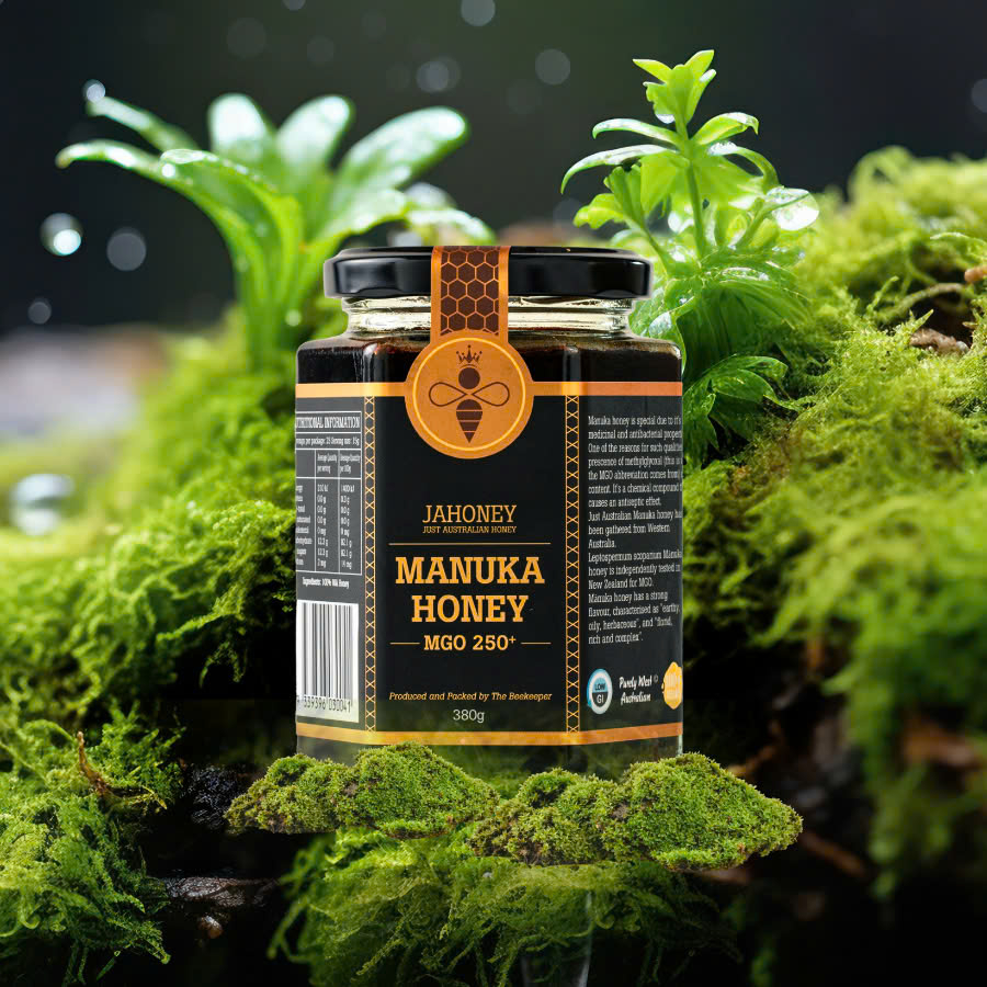 Mật ong Jahoney Manuka MGO 250+ 380g (kèm túi + hộp)