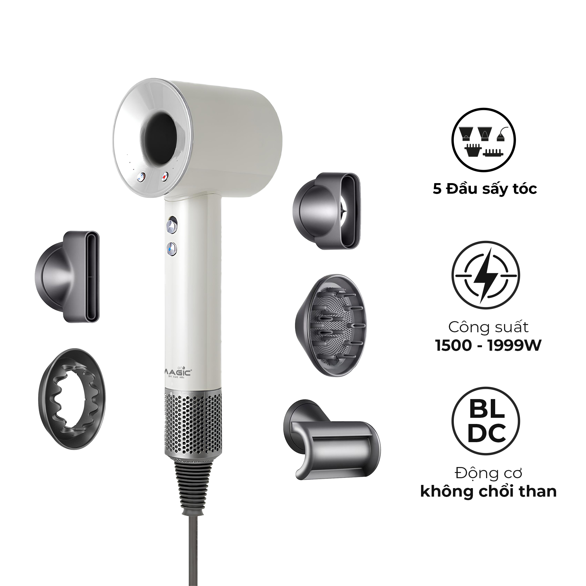 Máy sấy tóc Magic Eco AC-370 - Phân phối chính hãng