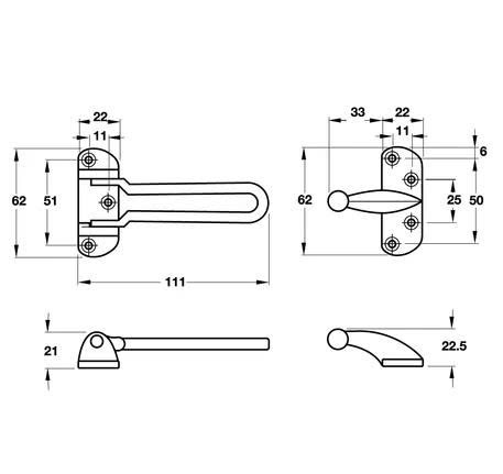 DIY CHỐT CỬA AN TOÀN SC 489.15.018
