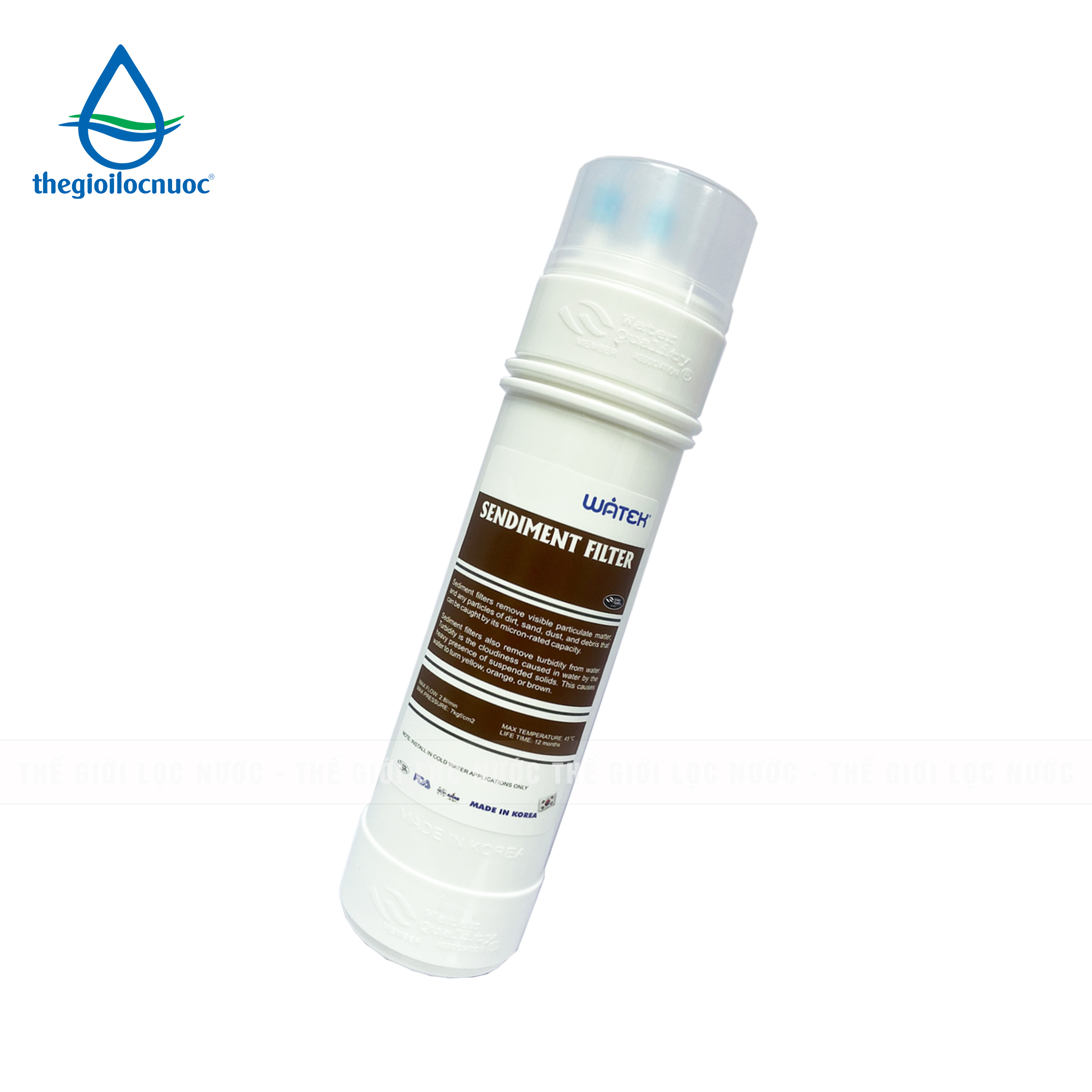 Lõi lọc Sendiment đúc nguyên khối Hàn Quốc, model: FK-PP11 - Phân phối chính hãng