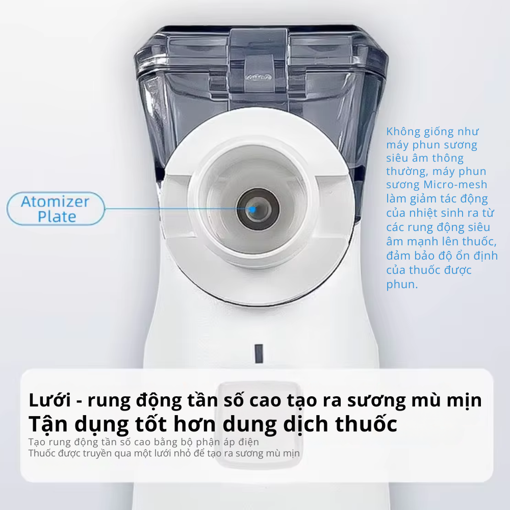 Máy Xông Khí Dung Cầm Tay Kachi YS35: Giải Pháp Hô Hấp Linh Hoạt Mọi Lúc, Mọi Nơi - 8