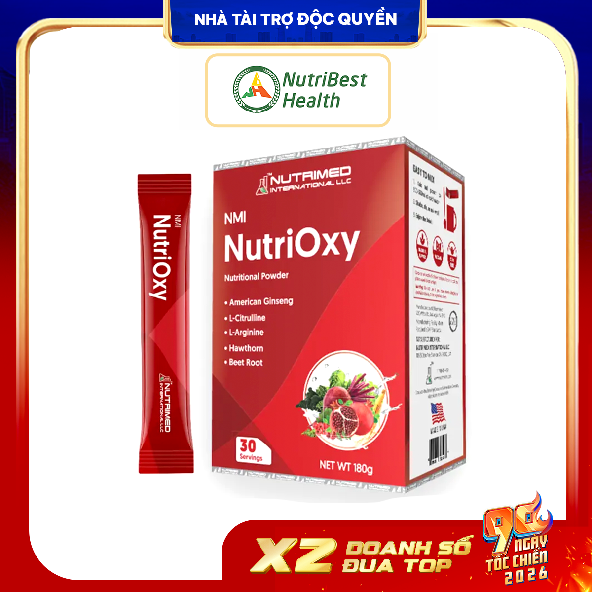 Thực phẩm bổ sung NMI Nutrioxy