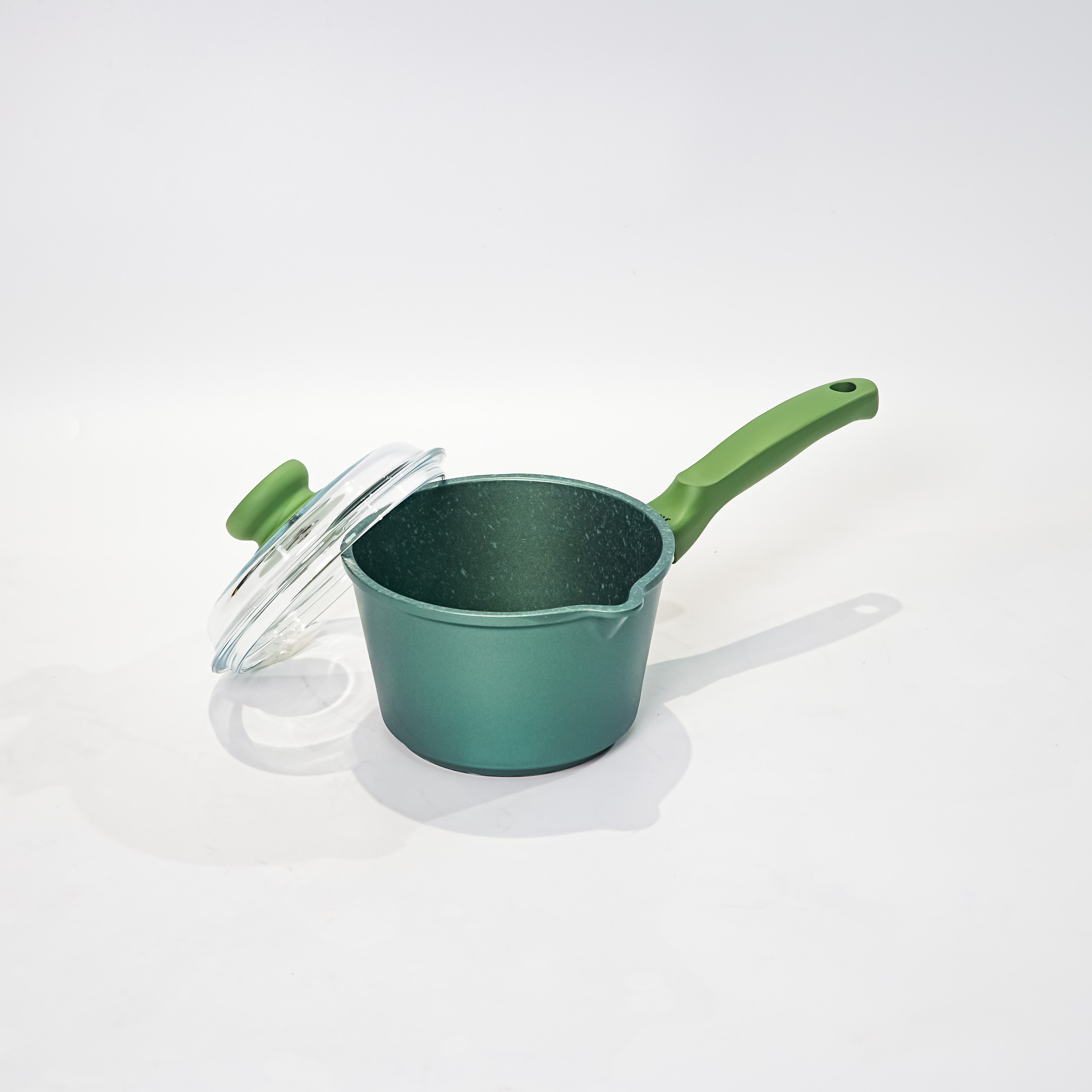 NỒI (QUÁNH) RISOLI ĐÁY TỪ SIZE 16cm DR.GREEN®EXTRA CÓ NẮP -Model: NOIRisoli-0095BDRIN/16