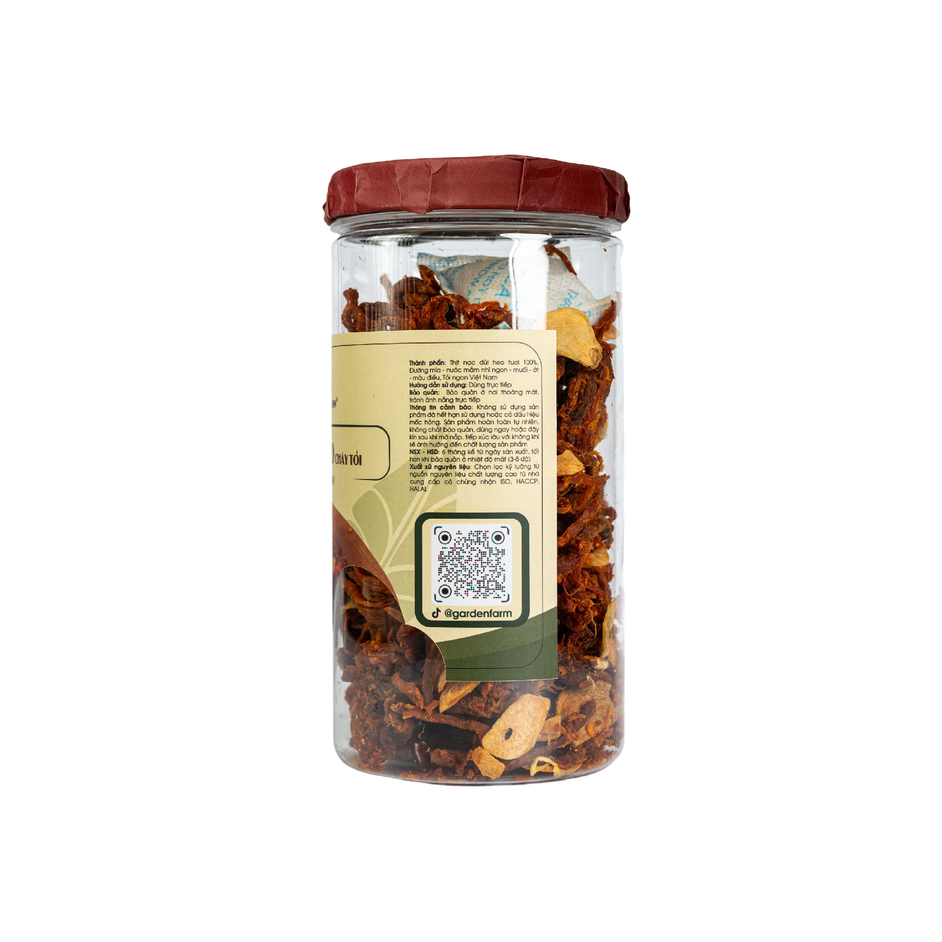 Khô Heo cháy tỏi Garden Farm (hũ 250g) - 3