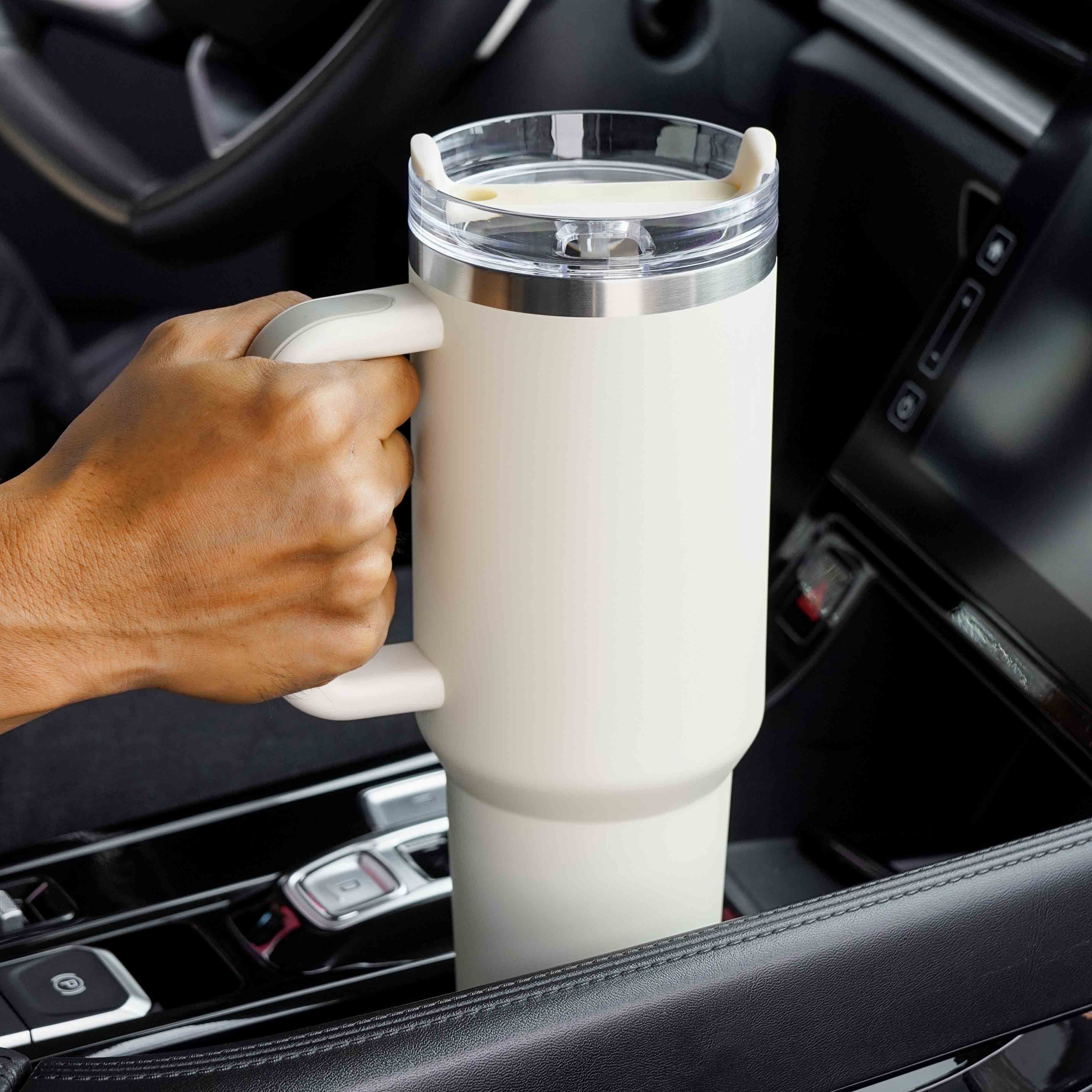 Ly giữ nhiệt có ống hút T205C 1180ml - Trắng kem_341623 - 6