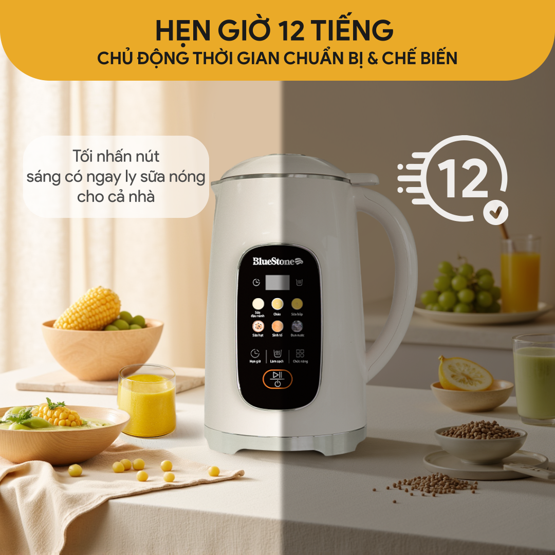 Máy Làm Sữa Hạt Đa Năng BlueStone SMB-7331 1.2 Lít 950W