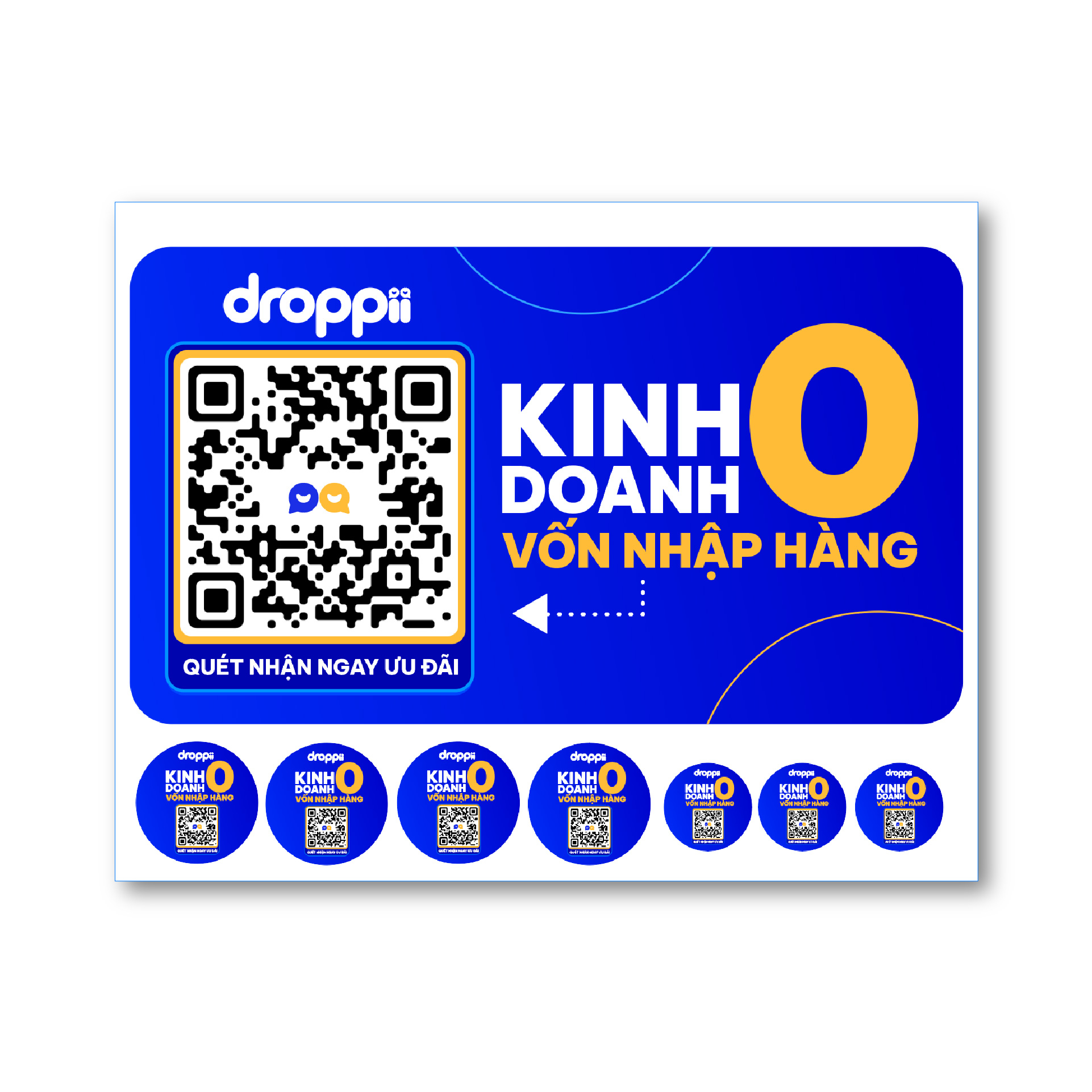 Bộ 2 miếng dán sticker QR Code Affiliate (Dán Ô tô)-duoc-ban-tai-PL Home & Health Store