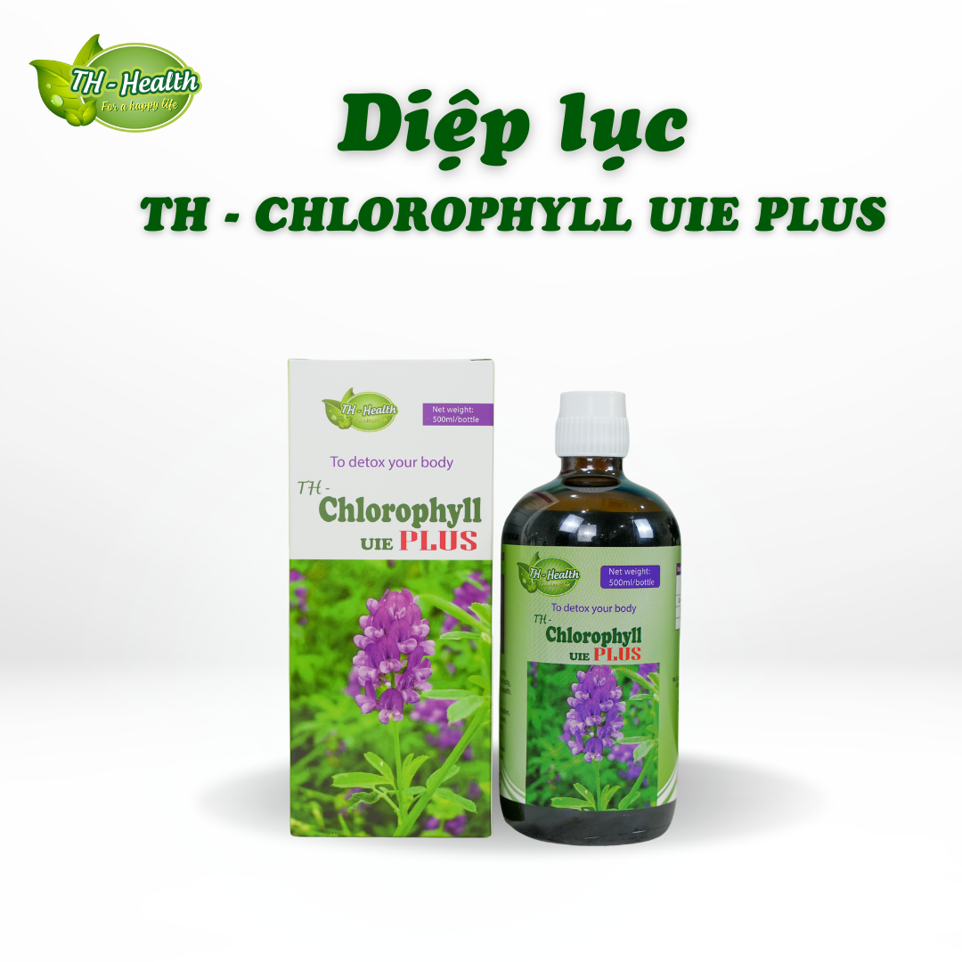 TH-Chlorophyll UIE PLUS bổ sung diệp lục, hỗ trợ miễn dịch và chống oxy hóa 500ml - 5