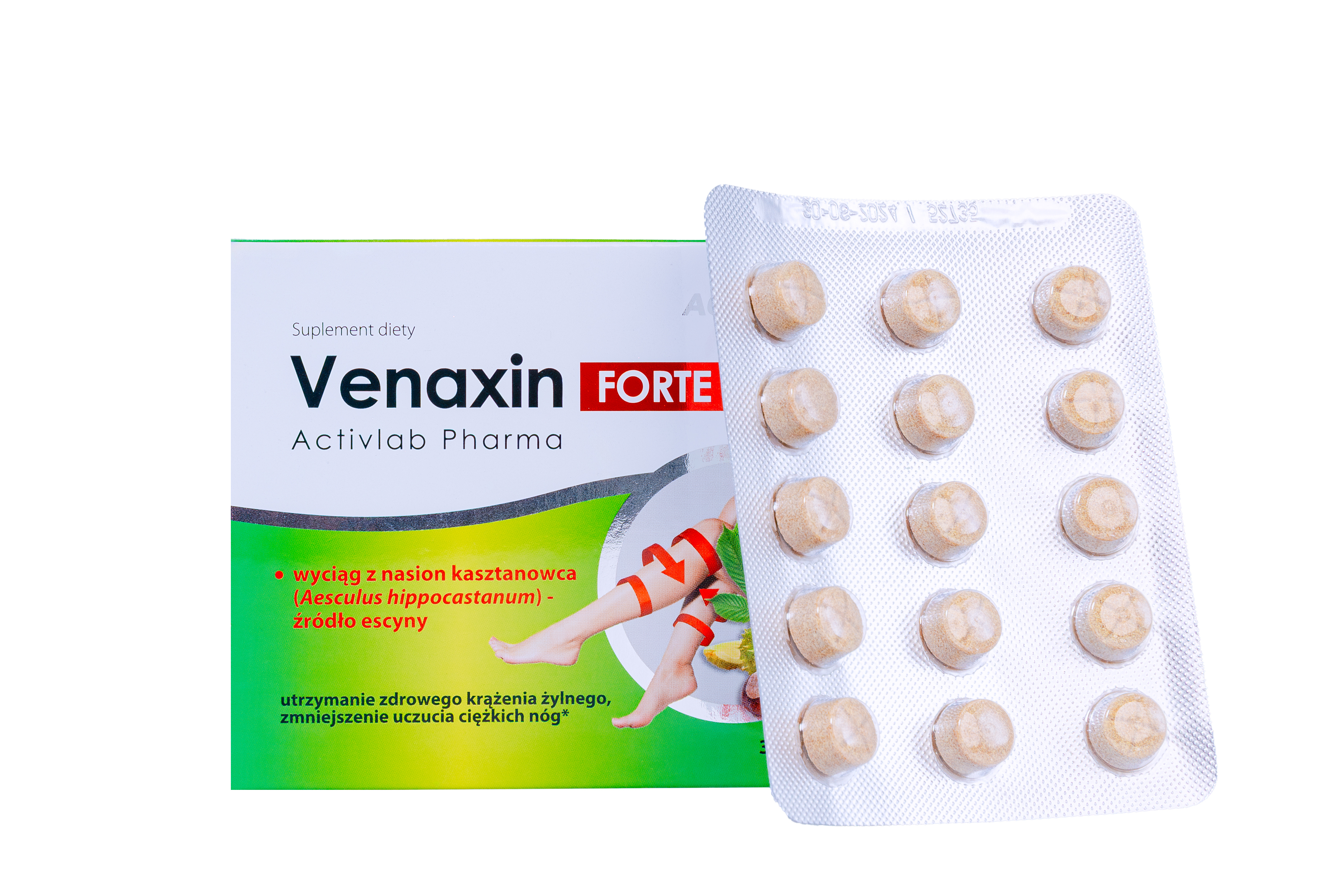 Viên uống Venaxin FORTE – Hỗ trợ giảm Suy giãn tĩnh mạch - Phân phối chính hãng