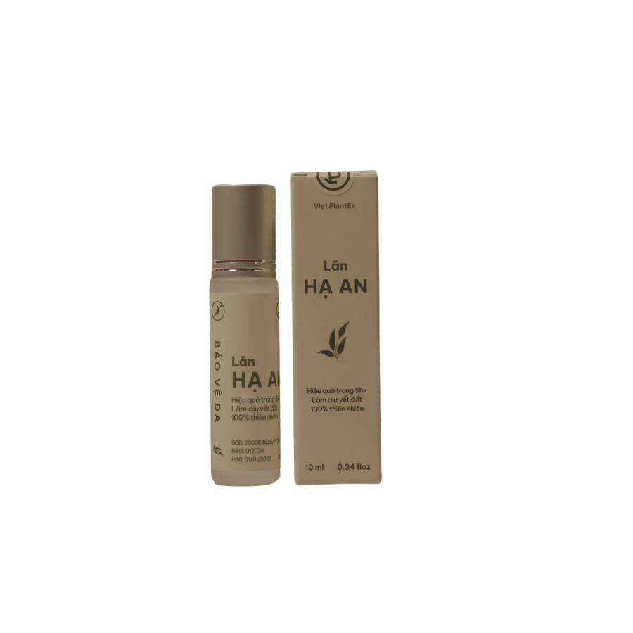 Tinh dầu đuổi muỗi Hạ An - làm dịu, giảm sưng ngứa do muỗi đốt (chai lăn 10ml) - 5