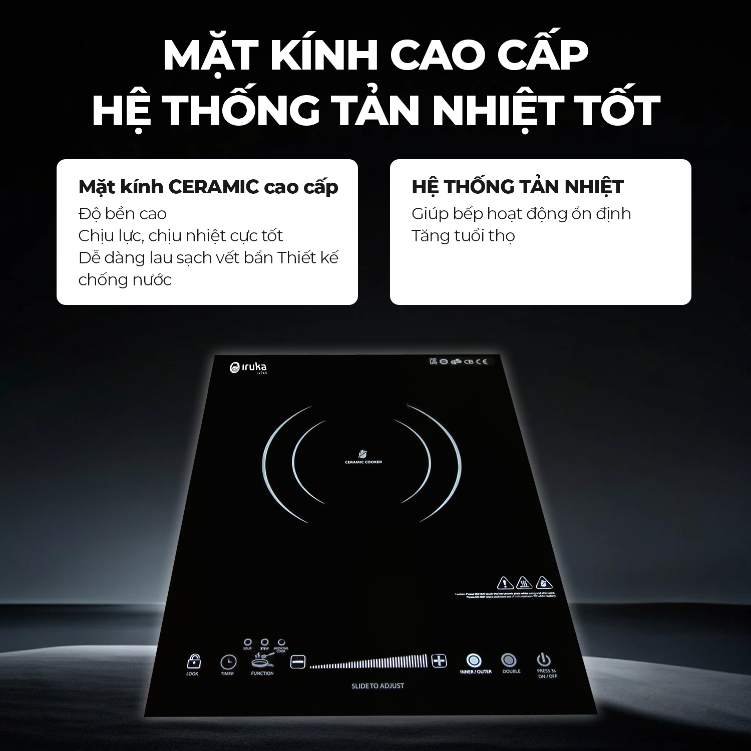 Bếp hồng ngoại Iruka I-110