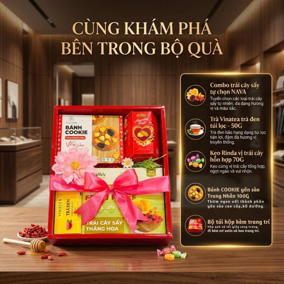 Quà Tặng Đối Tác Cát Tường Phú Quý – Quà Tri Ân Doanh Nghiệp, Quà Tặng Khai Trương (Kèm Túi Đẹp)