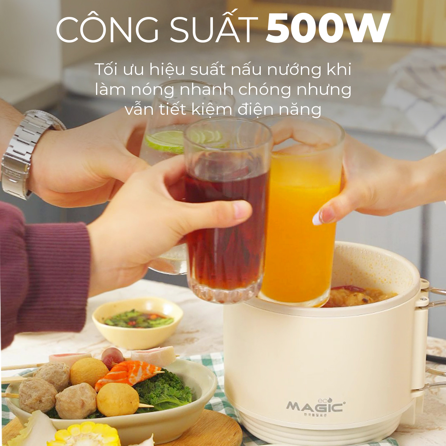 Nồi nấu đa năng Magic Eco AC-02
