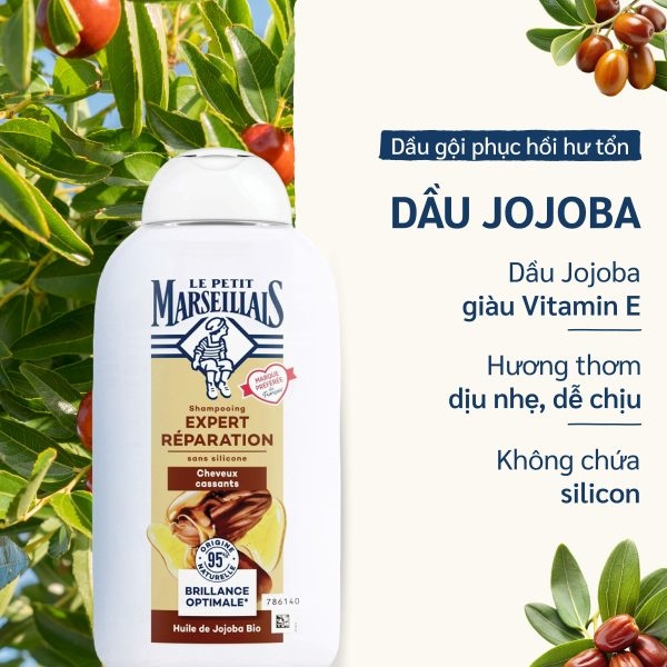 Dầu gội hữu cơ LE PETIT MARSEILLAIS 250ml