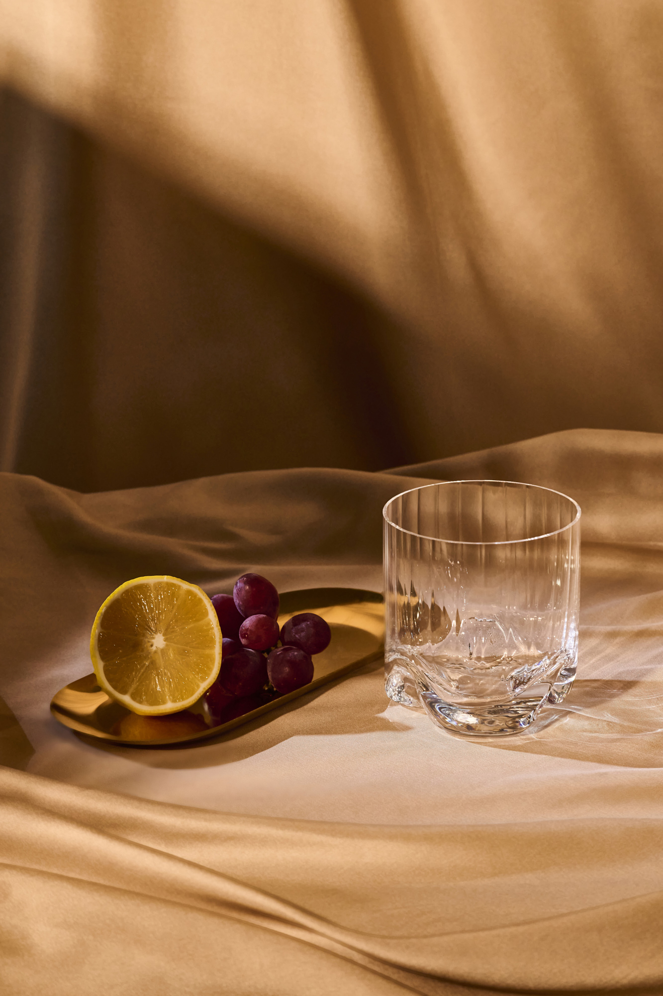 Ly uống nước và whisky pha lê 410ml Bohemia Royal Crystal Set 6 ly - MODEL: Barware Trio Waterfall 410ml