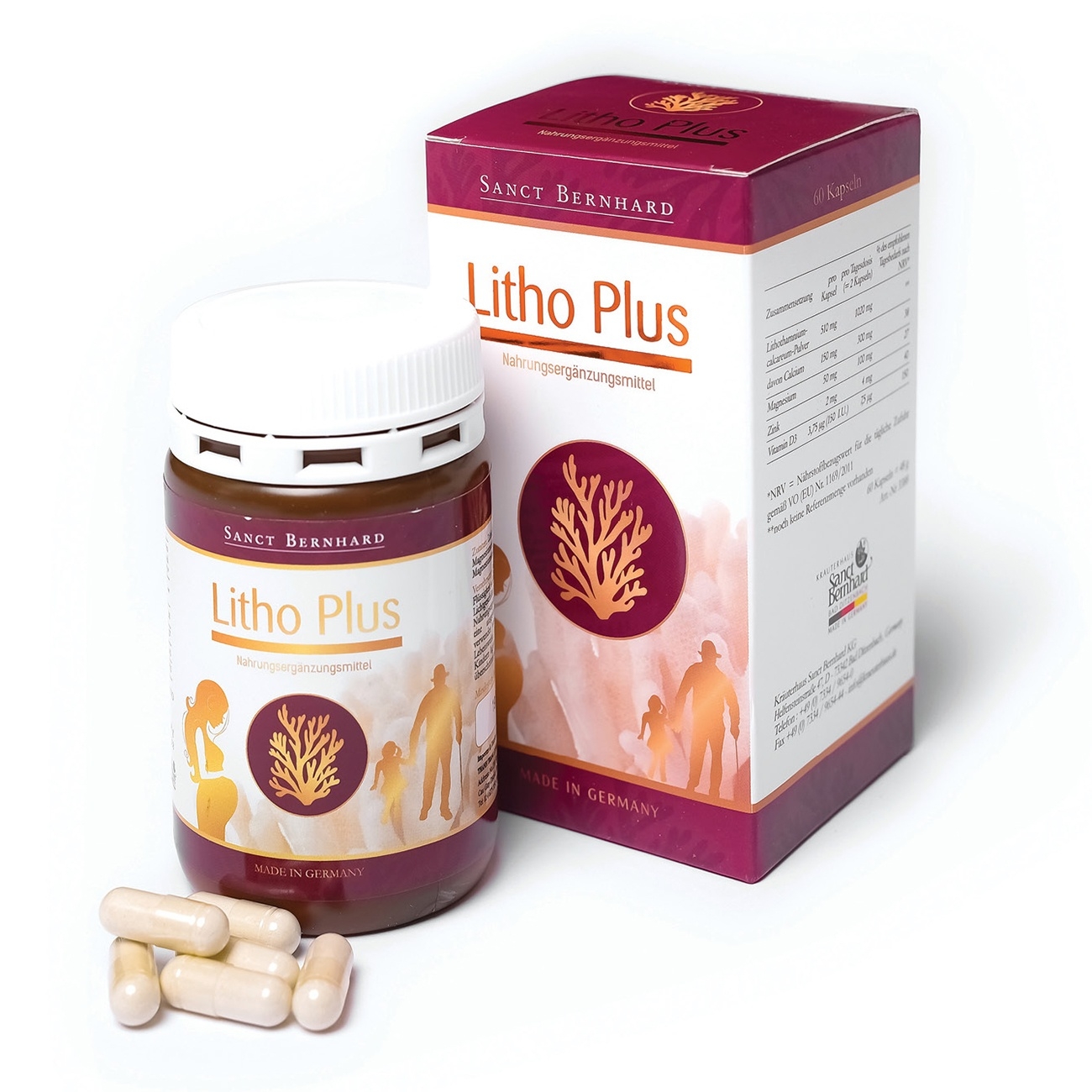 Viên uống Litho Plus bổ sung canxi (hộp 30 viên) - 8