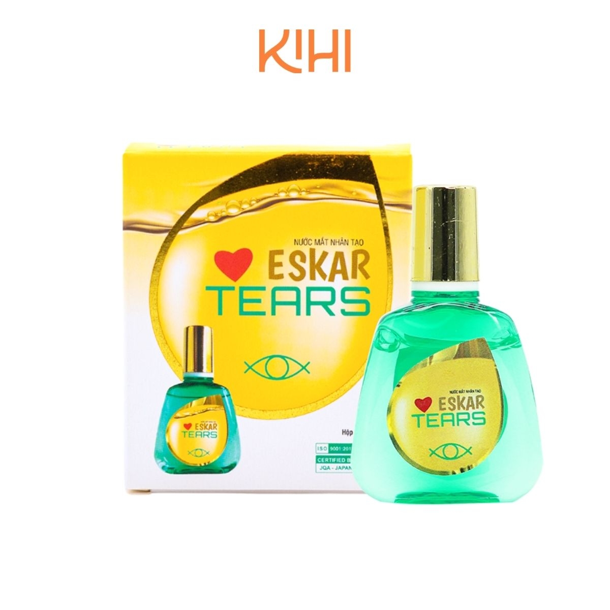 Combo 2 hộp nước mắt nhân tạo Eskar Tears 15ml - Phân phối chính hãng