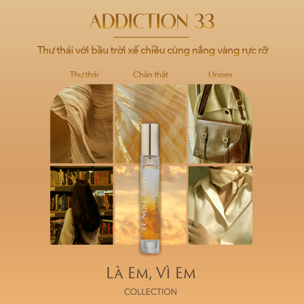 Nước hoa Mine Addiction 33 lưu hương 6-8h 9ml