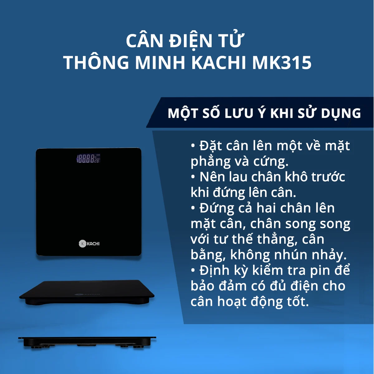 Cân điện tử kachi MK315
