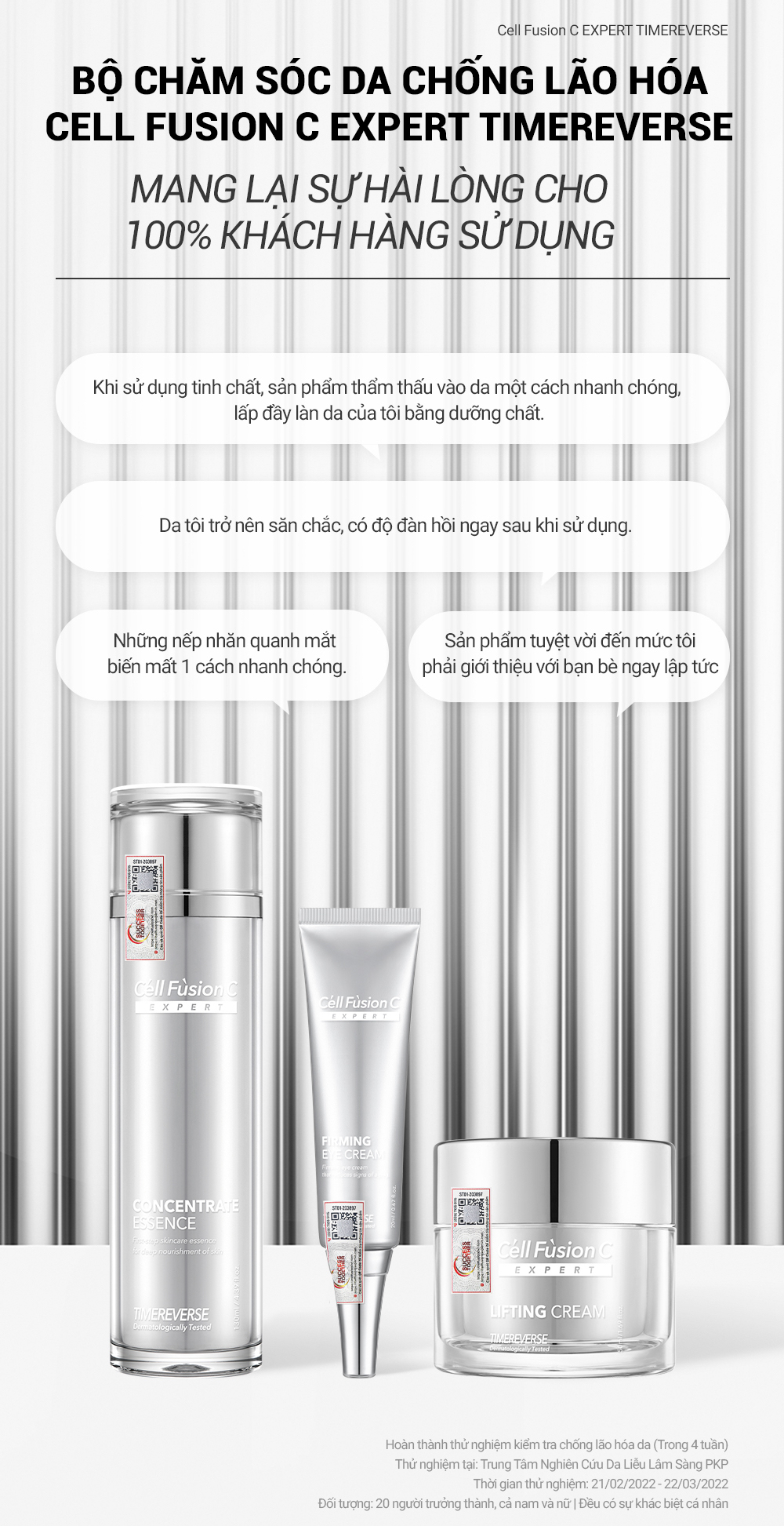 Combo trẻ hóa làn da kích hoạt thanh xuân Time Reverse - 7