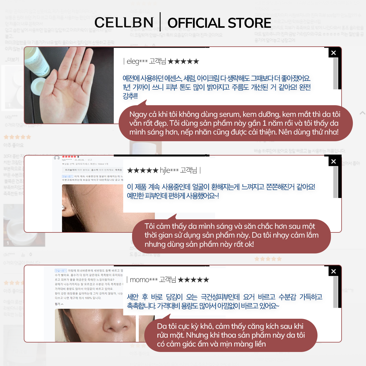 Nước Thần Galactomyces Ampoule CELLBN Thu Nhỏ Chân Lông, Kiểm Soát Dầu, Da Mịn Sáng Hơn 150ml - 5