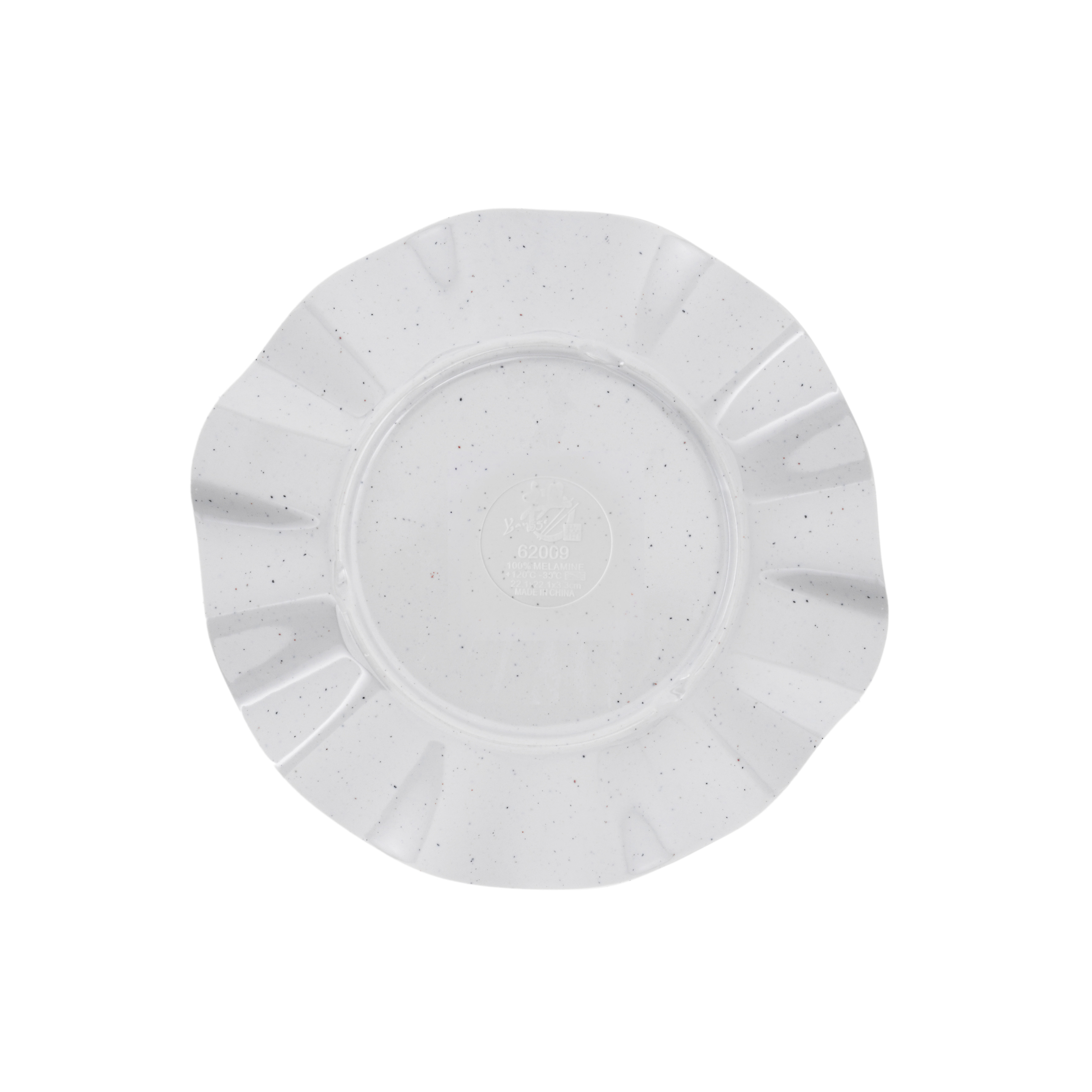 Dĩa Yangge xanh có vân lượn sóng Size 22.1cm_378091_62009-LXT