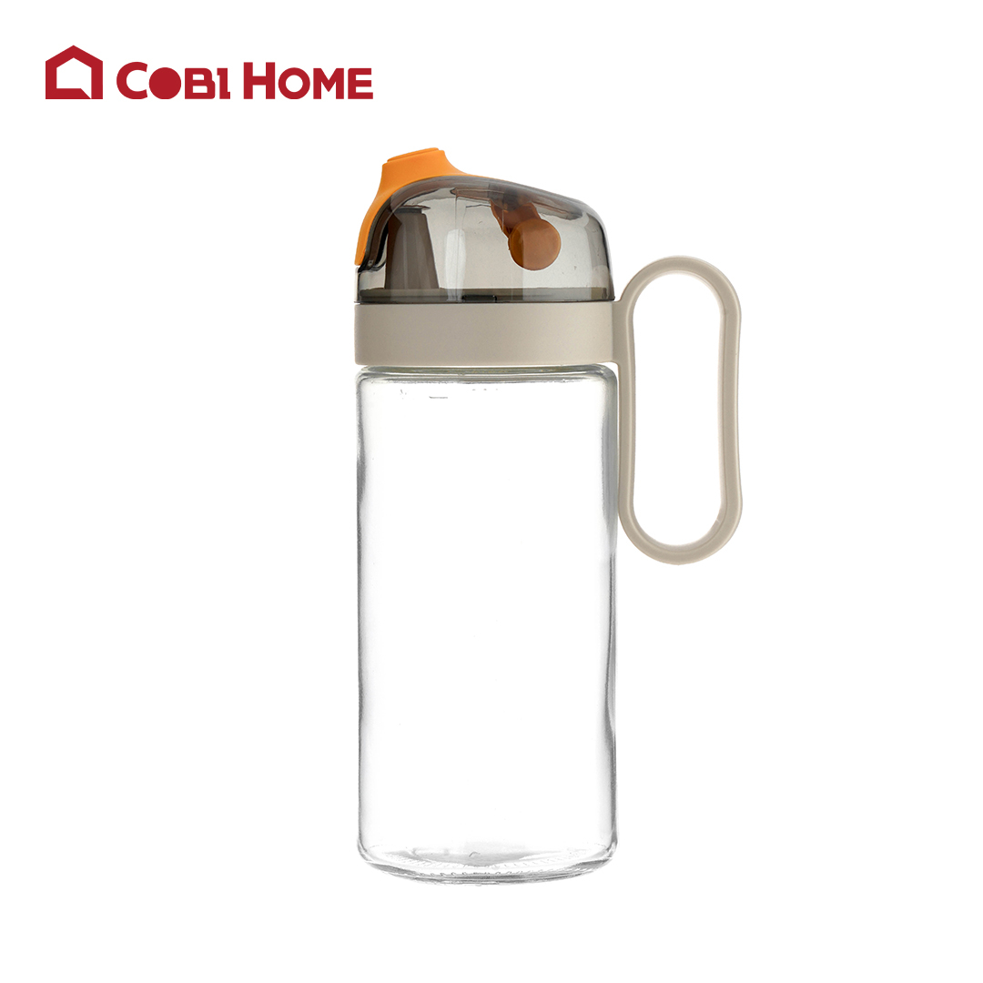 Bình dầu thủy tinh tự mở nắp có tay cầm dung tích 570ml 500ml_376067