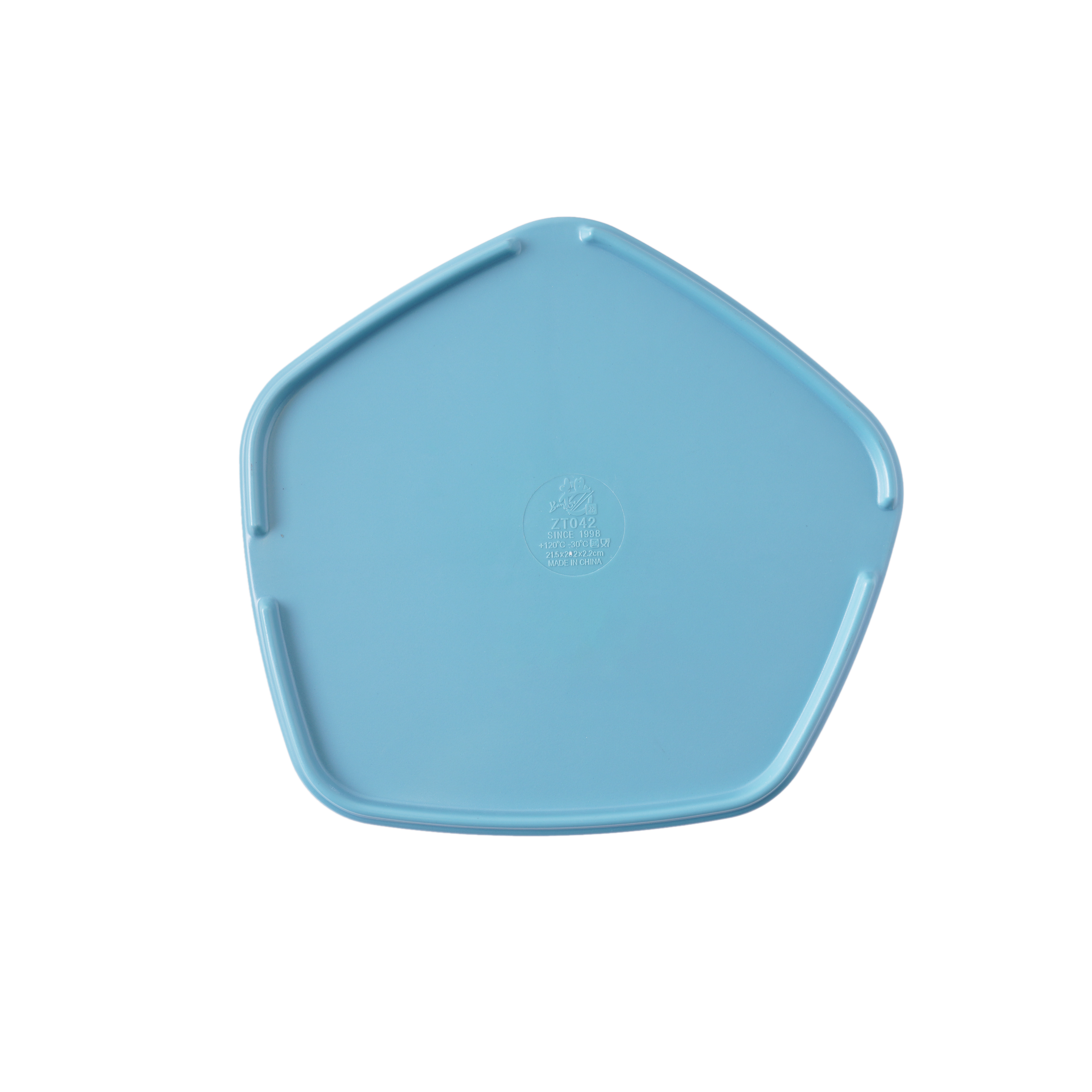 Dĩa Yangge xanh lục giác 3 ngăn_378119 - 3